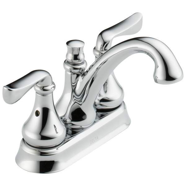 Two Handle Centerset Bathroom Faucet in Chrome 25704LF Delta Faucet