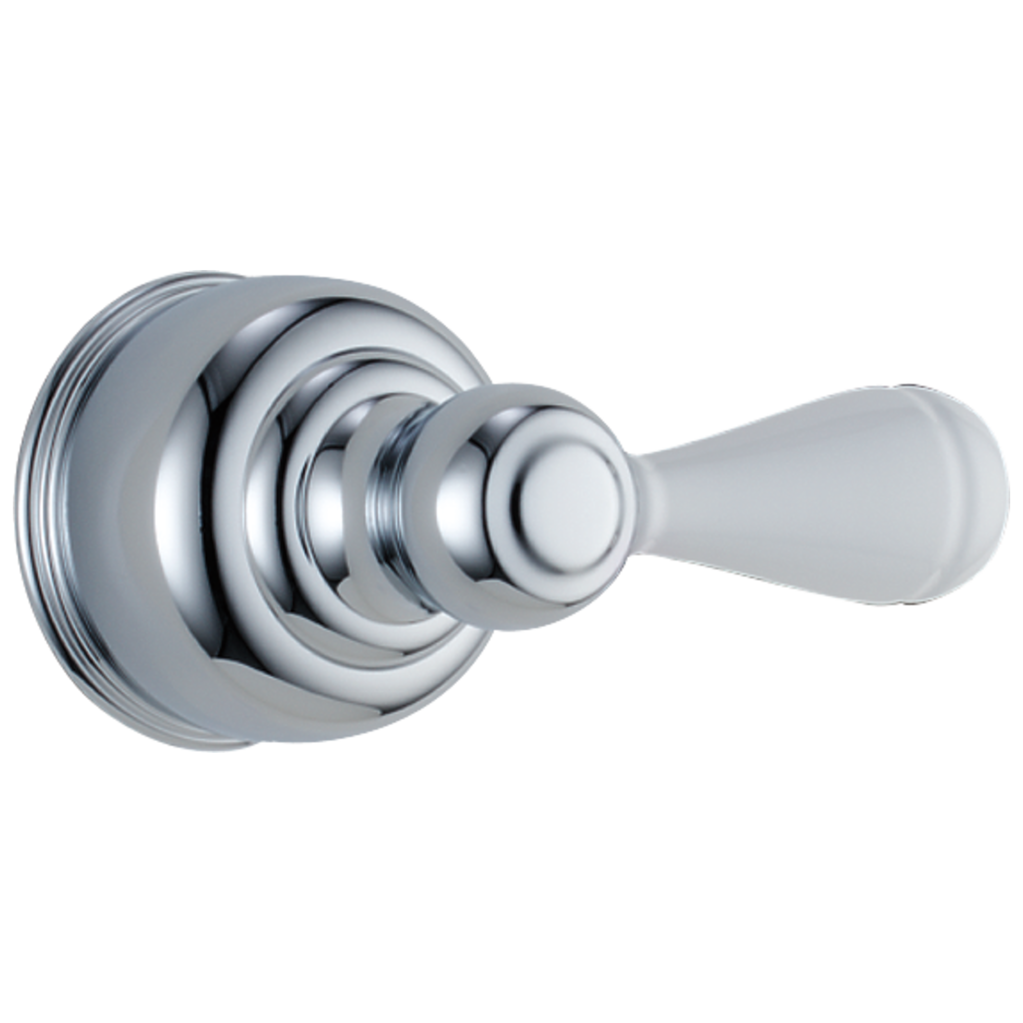 Single Porcelain Cross Handle Kit Delta Faucet H77 Neostyle Chrome