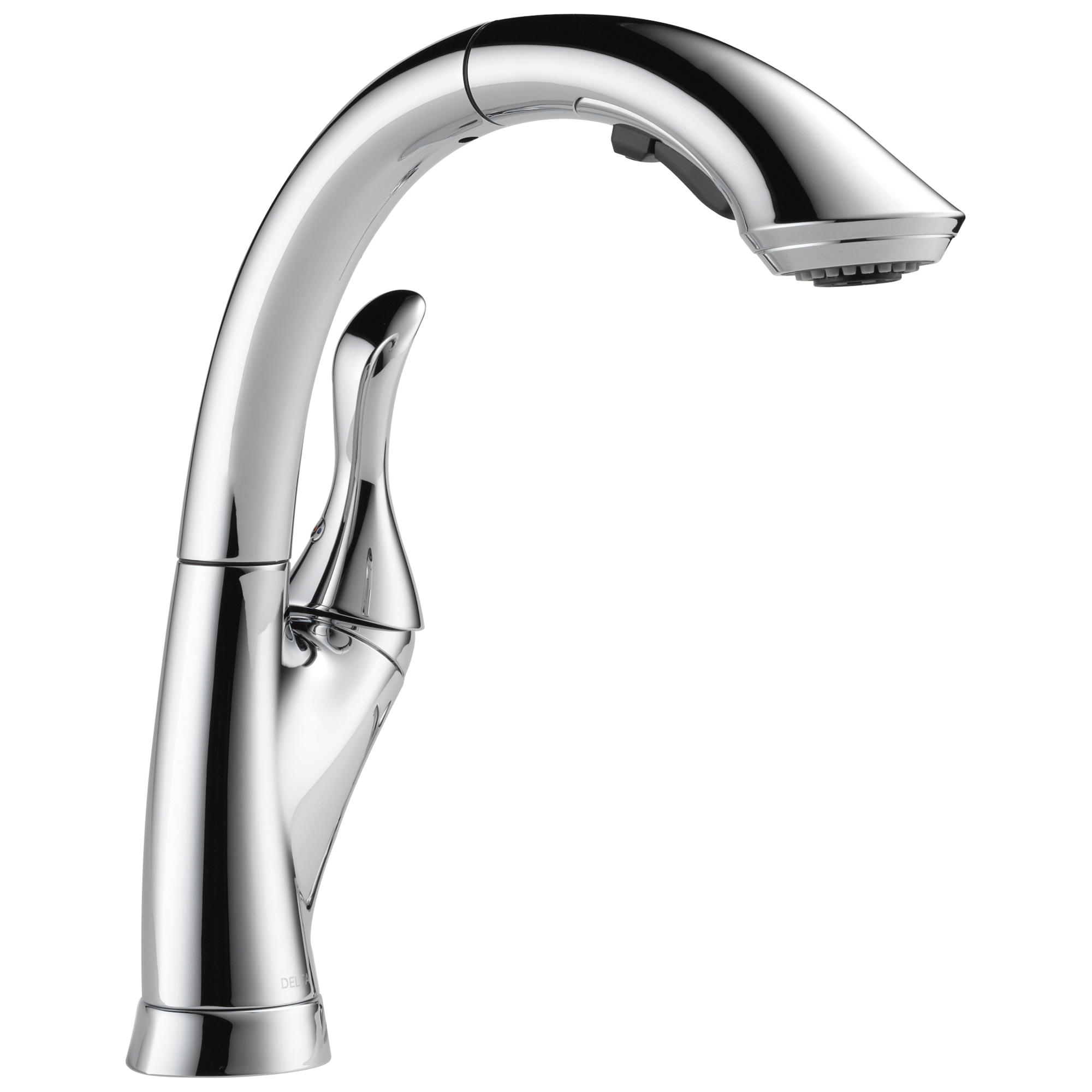Delta Faucet LindenE Single Handle Pull-Out Kitchen Faucet - Chrome
