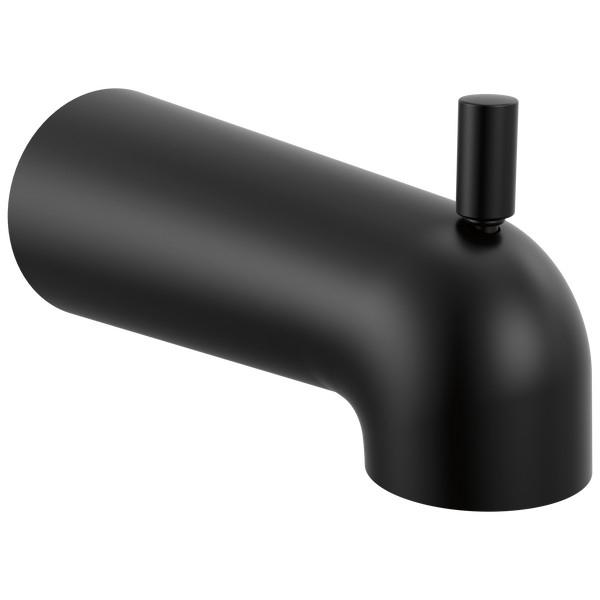Tub Spout - Pull Up Diverter in Matte Black RP101845BL | Delta Faucet