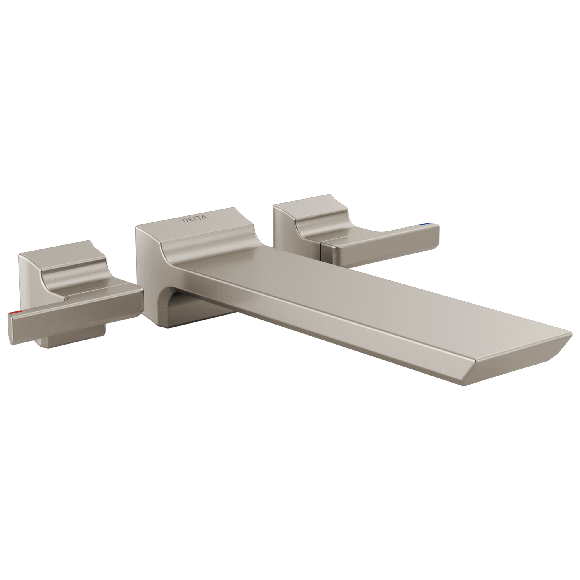 Delta Faucet Pivotale Wall Mount Tub Filler Trim - Lumicoat Stainless