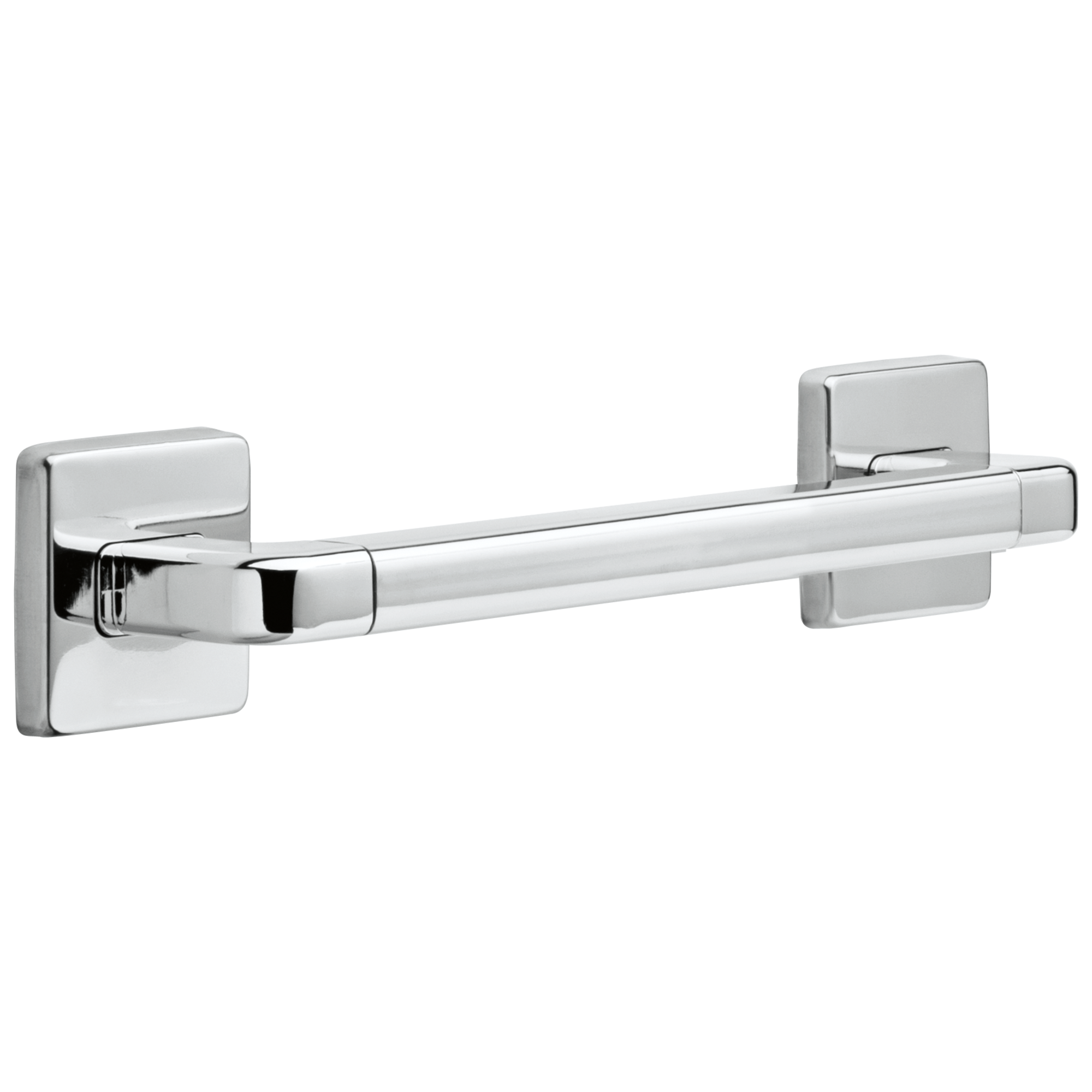 Delta Faucet BathSafety 12'' Angular Modern Decorative ADA Grab Bar - Chrome