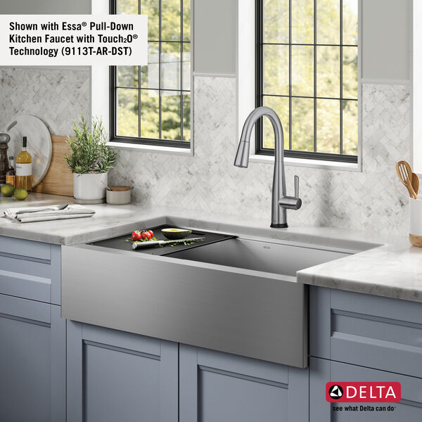 36” Workstation Undermount Single Bowl 16 Gauge Stainless ...