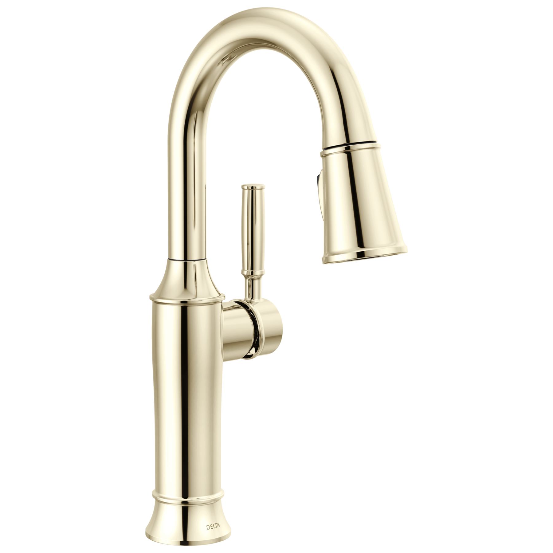 Single Handle Pull-Down Bar / Prep Faucet in Lumicoat® Polished