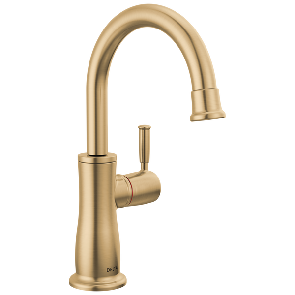 Traditional Instant Hot Water Dispenser in Champagne Bronze 1960LF-H-CZ |  Delta Faucet