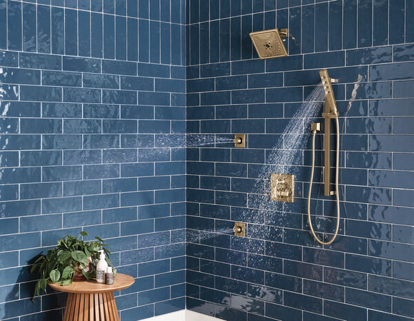 Angular Modern Monitor® 17 Series Valve Trim with 6-Setting  