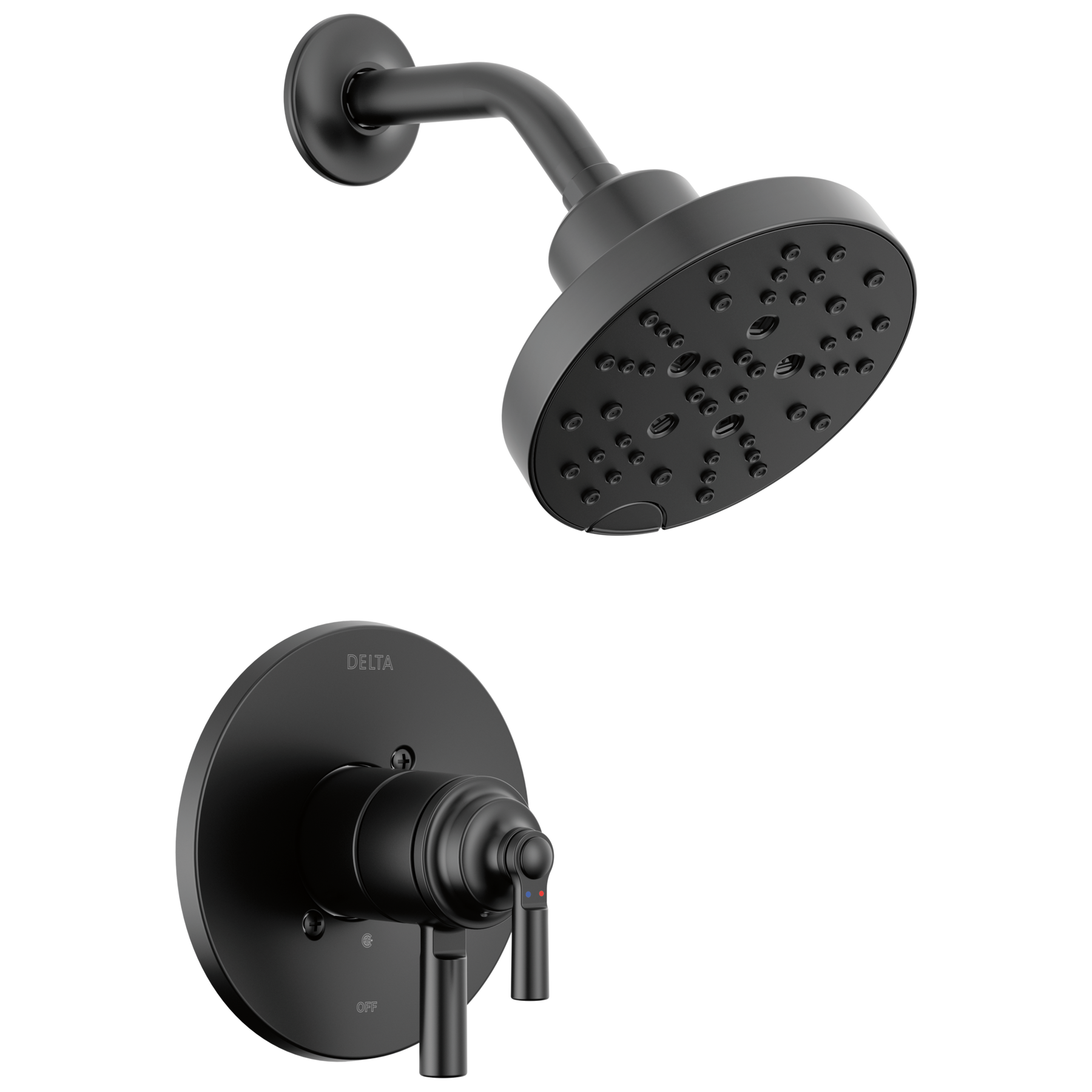 Monitor® 17 Series Shower Trim in Matte Black T17235-BL | Delta Faucet
