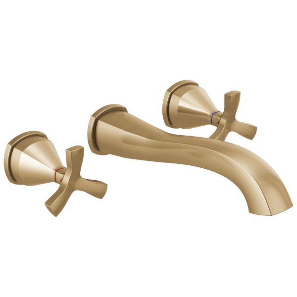 Wall Mounted Lav in Champagne Bronze T35766LF-CZWL | Delta Faucet