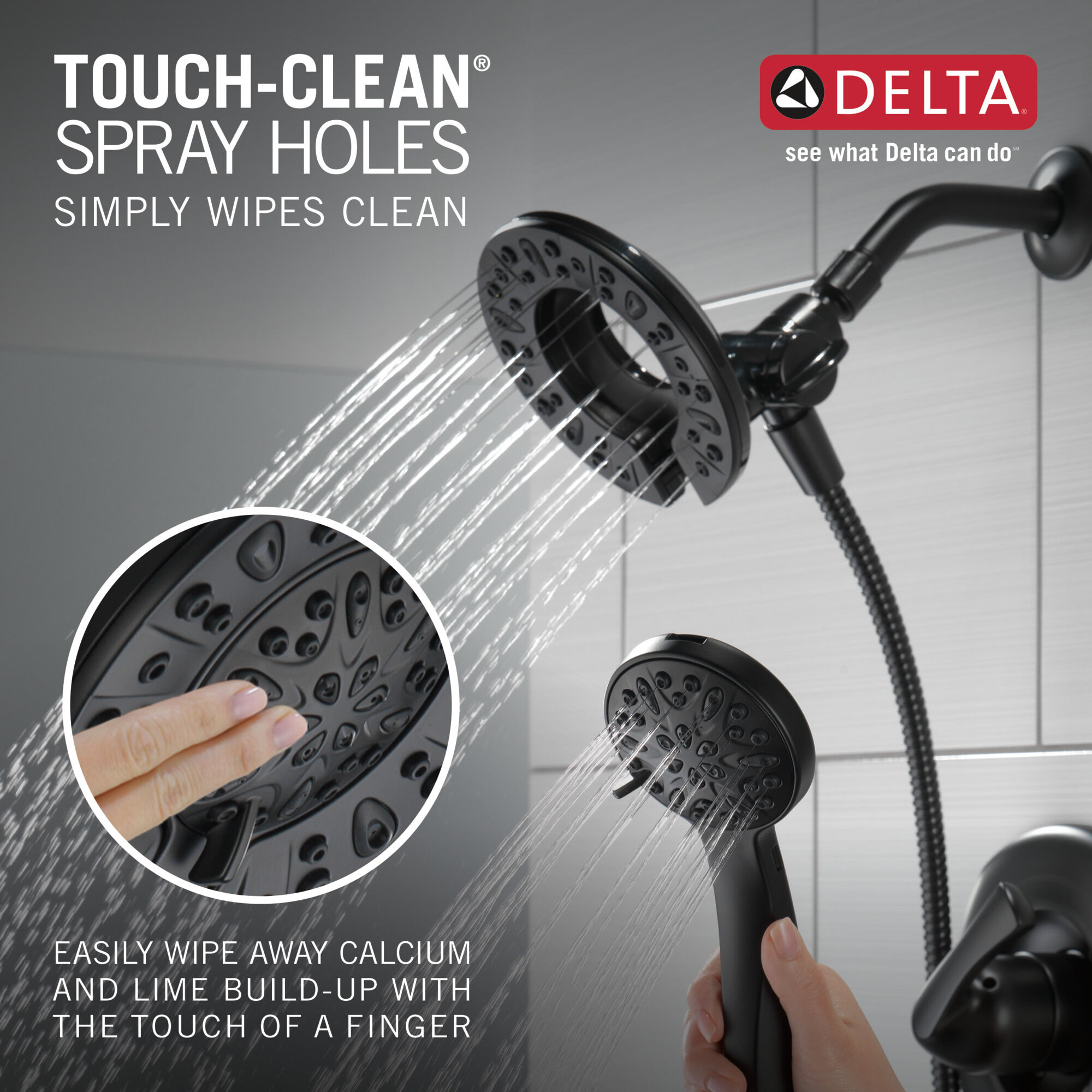 Monitor® 14 Series Tub & Shower with In2ition® in Matte Black