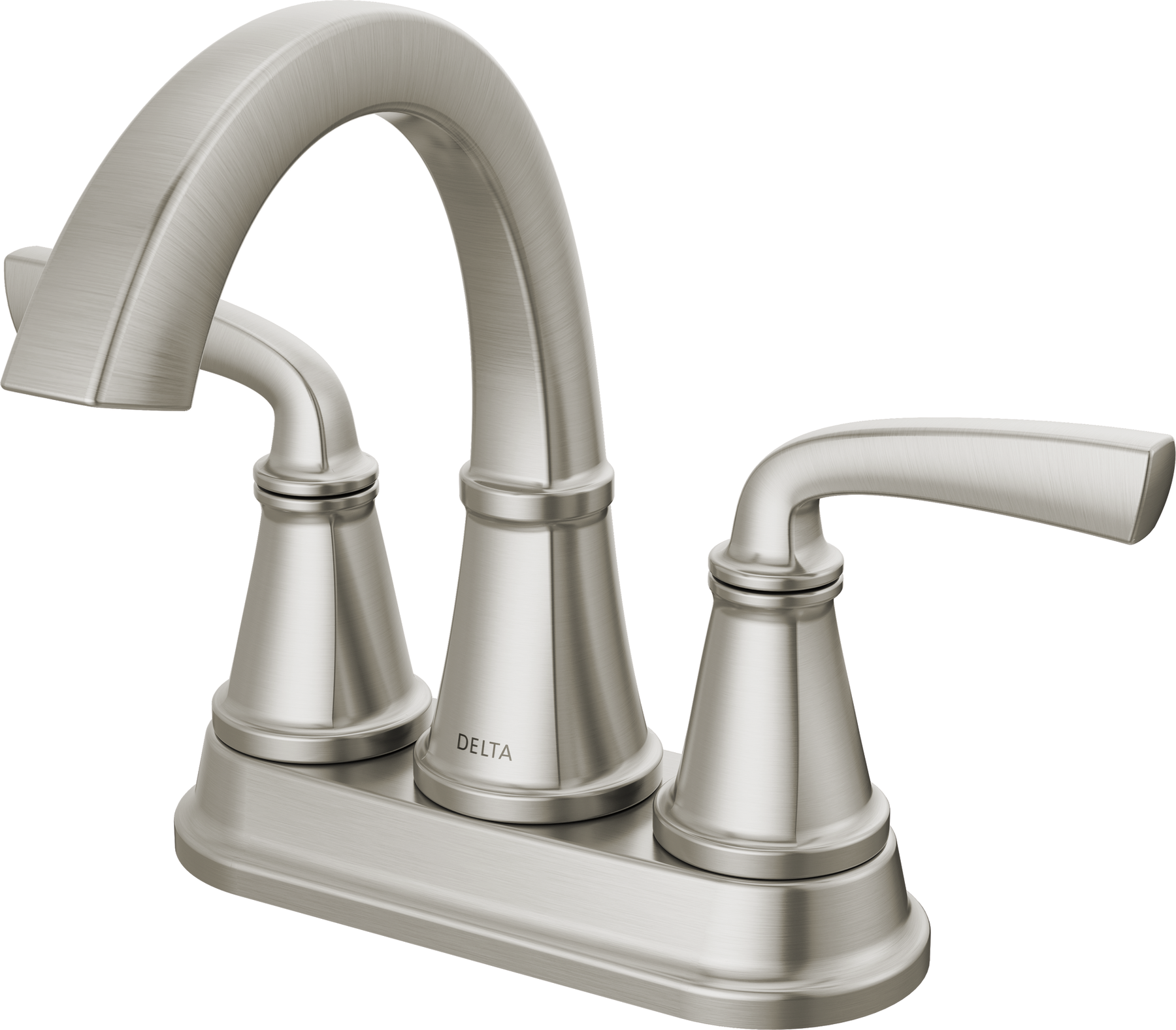 Two Handle Centerset Bath Faucet in Spotshield Brushed Nickel