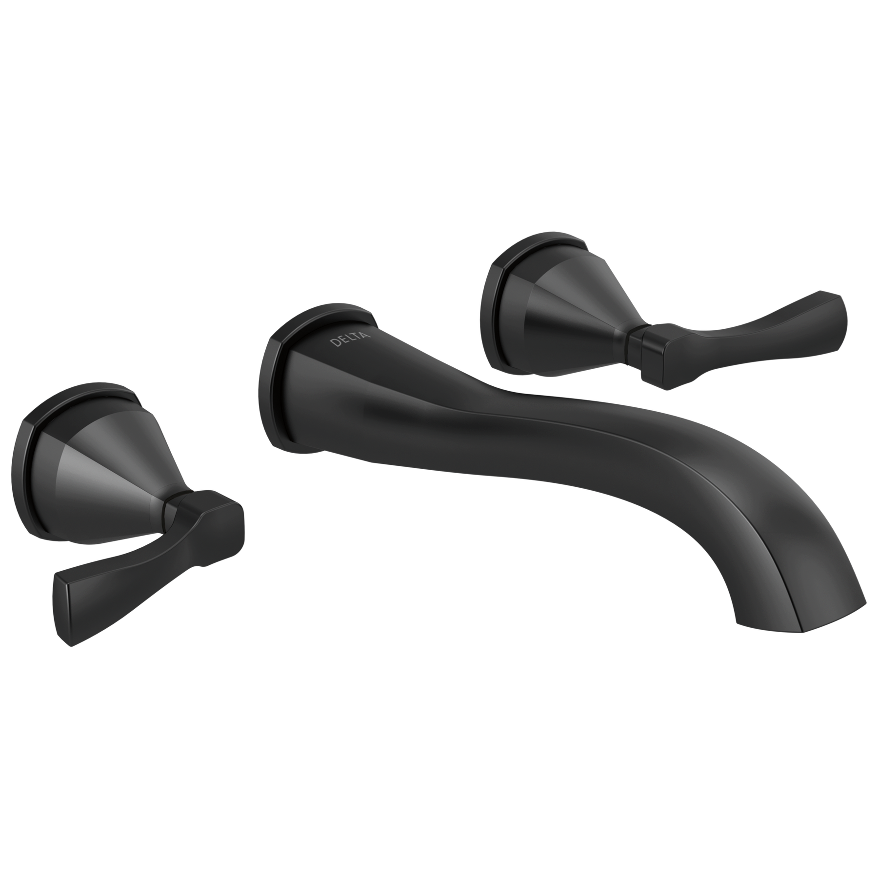 Wall Mounted Lav in Matte Black T3576LFBLWL Delta Faucet