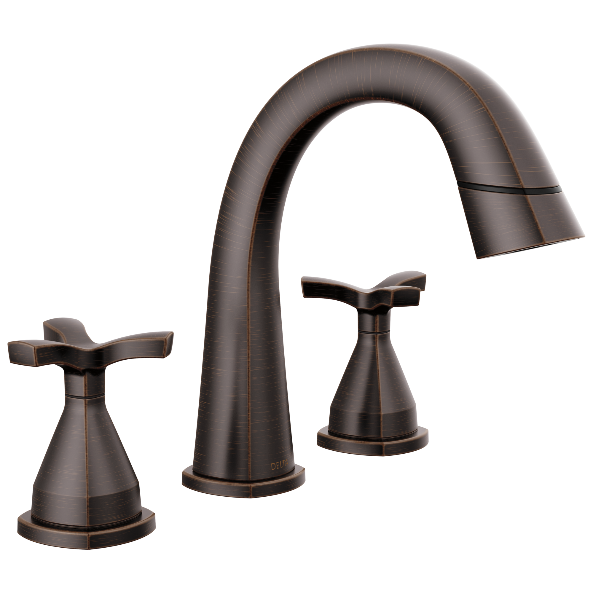 Delta Faucet Stryke Two Handle Widespread Pull Down Bathroom Faucet - Venetian - Bronze