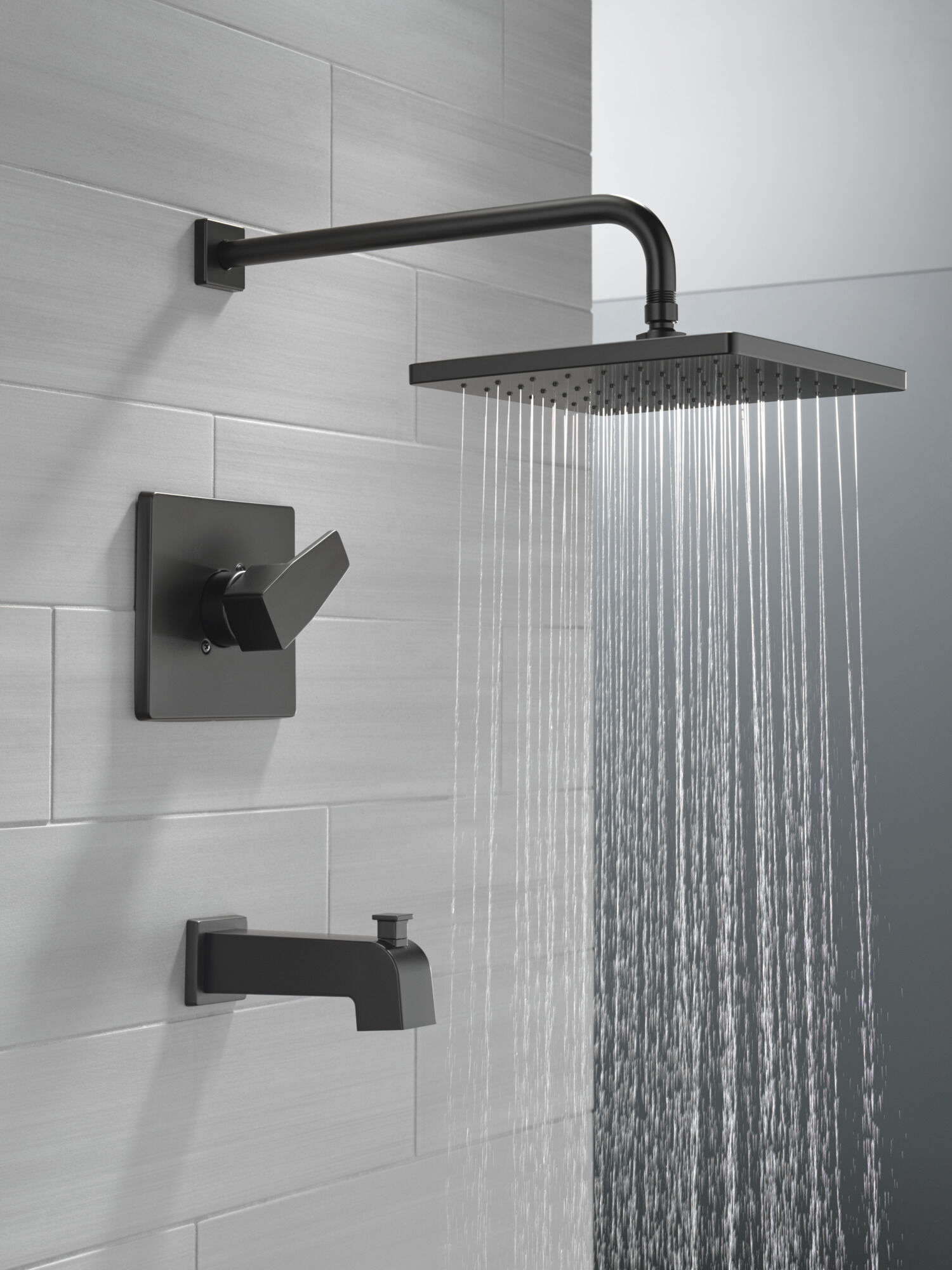 Monitor 14 Series Tub & Shower Trim in Matte Black T14468-BL-PP