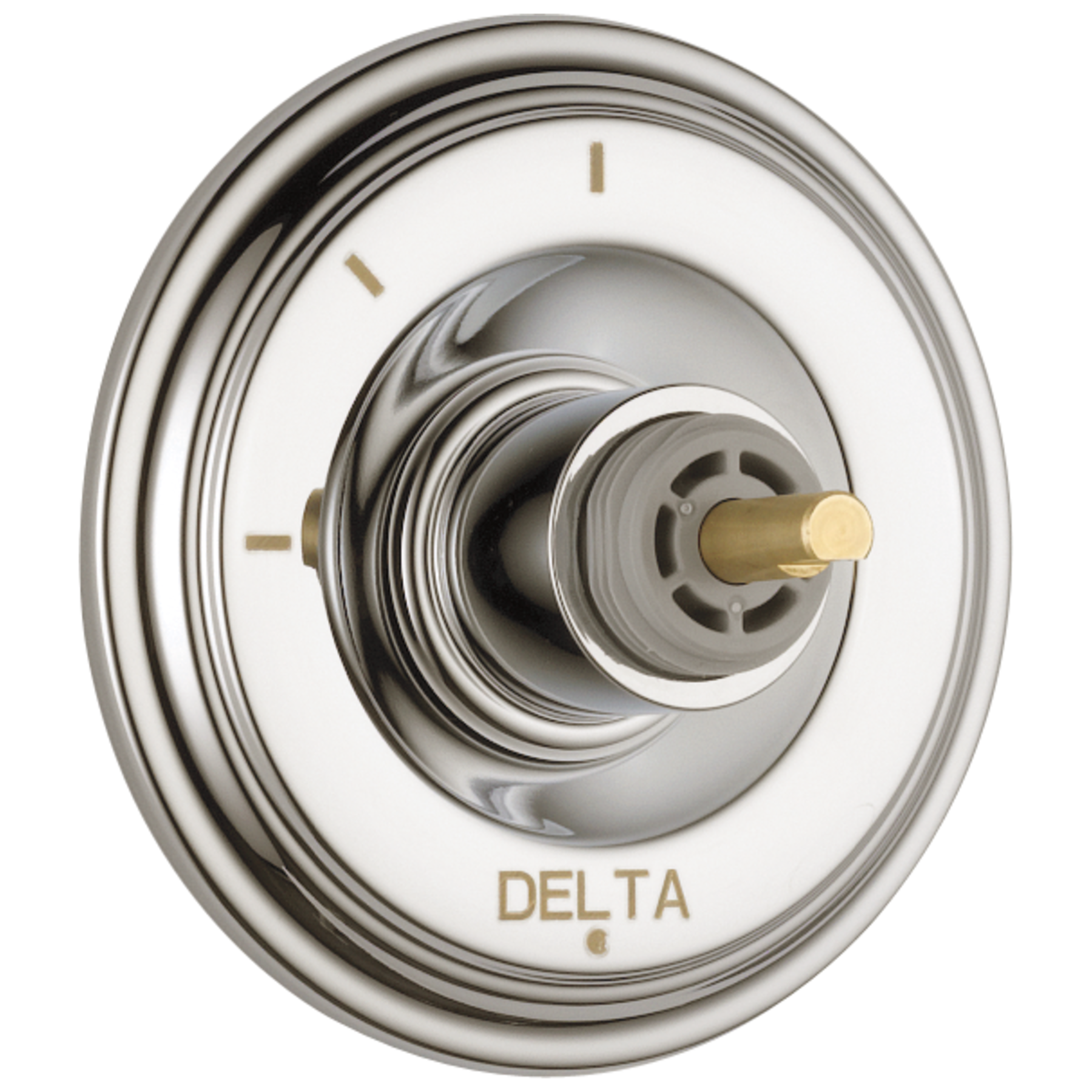 3-Setting 2-Port Diverter Trim - Less Handle in Polished Nickel