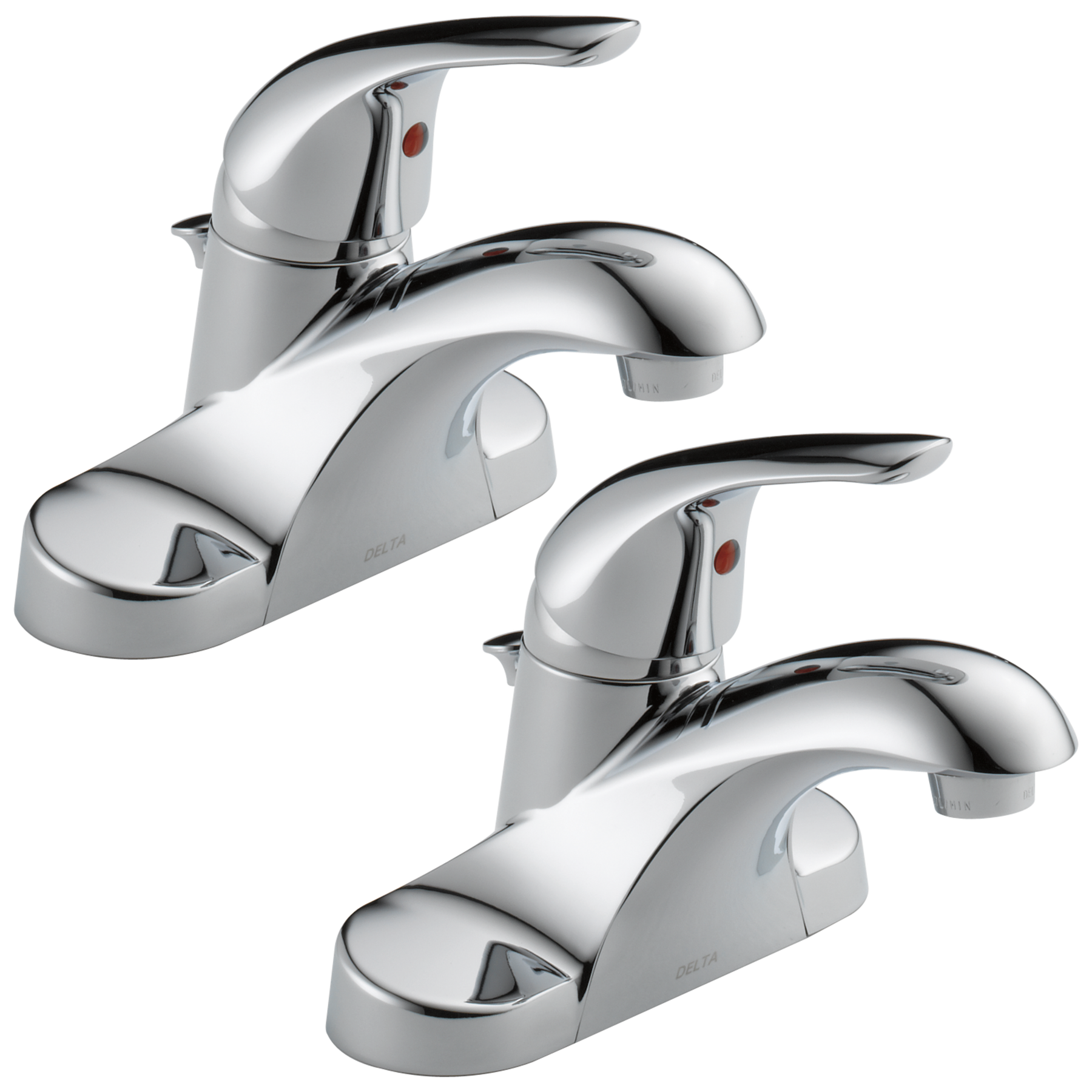 Single Handle Centerset Bathroom Faucet in Chrome — image 1