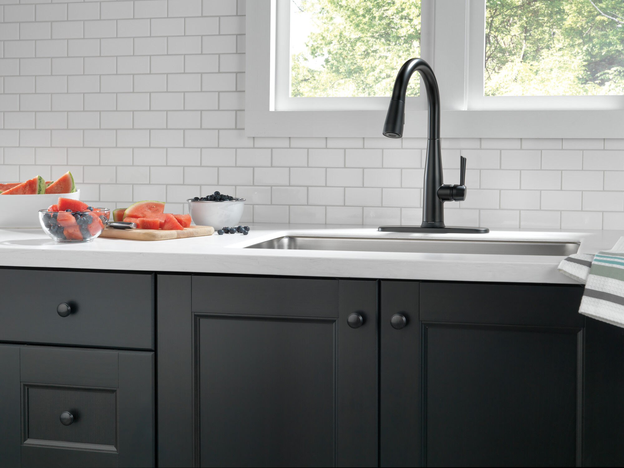 VoiceIQ® Single Handle Pull-Down Faucet with Touch2O® Technology