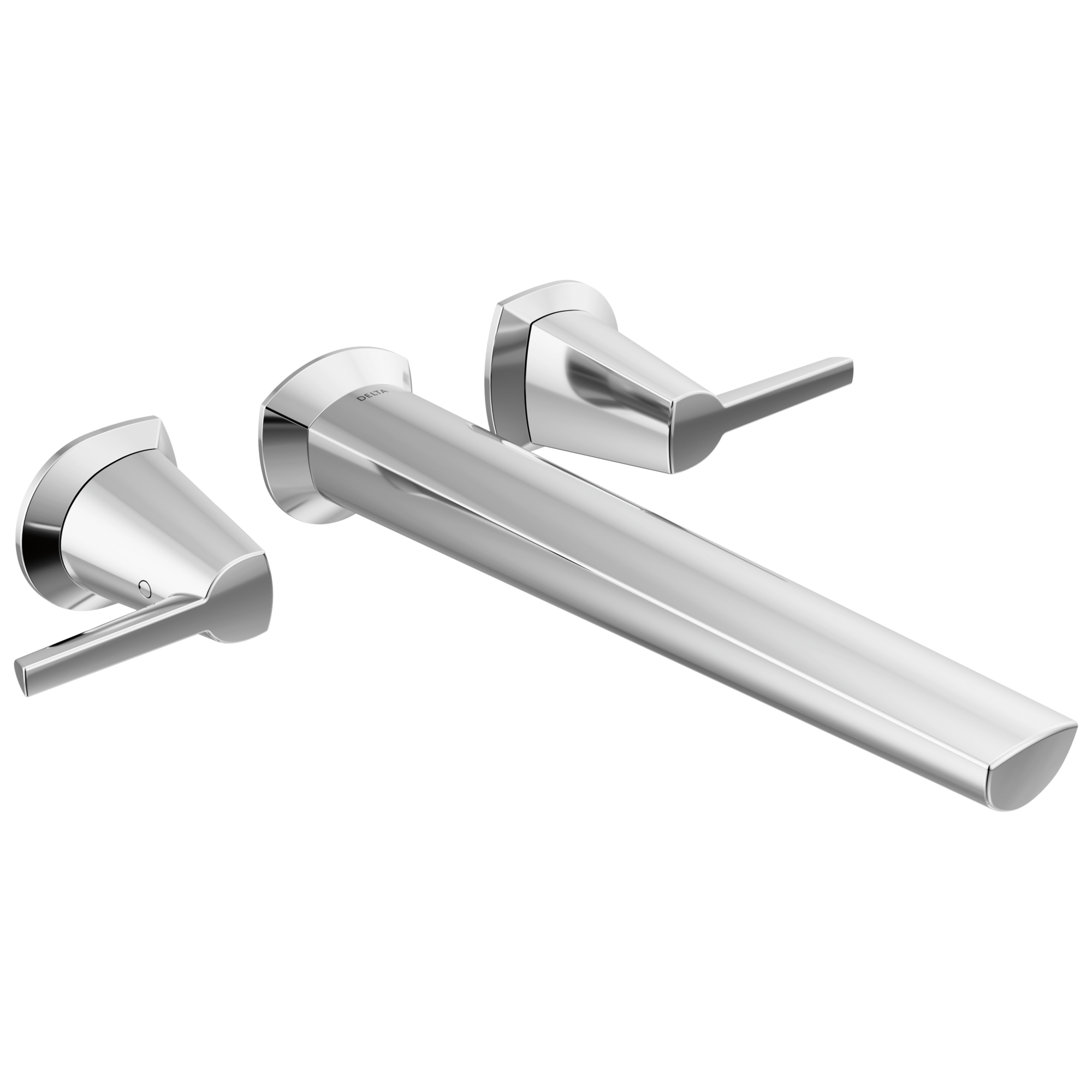 GaleonE Wall Mount Tub Filler - Lumicoat Chrome