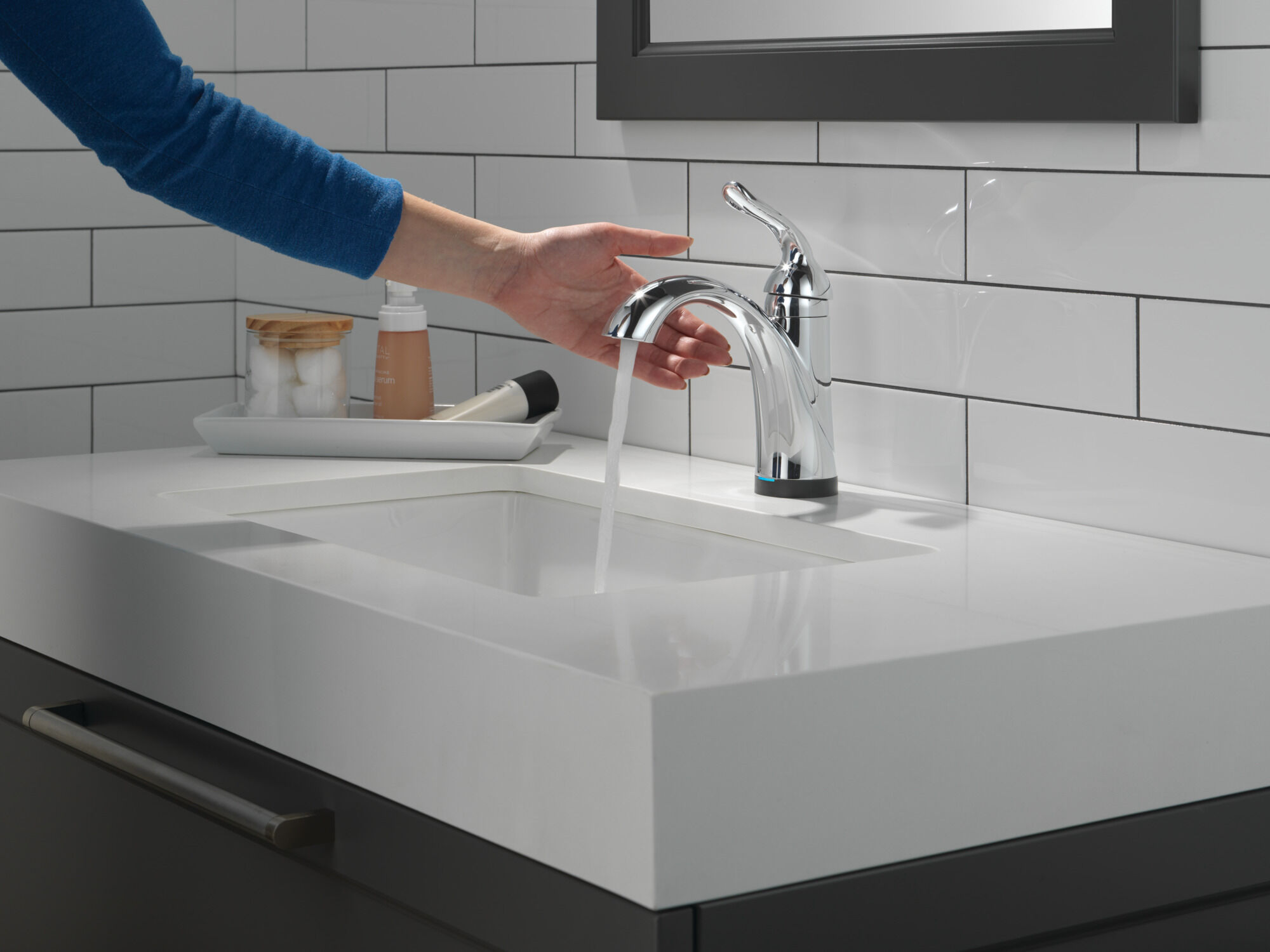 Touch2O® Bathroom Faucet with Touchless Technology in Chrome 538T