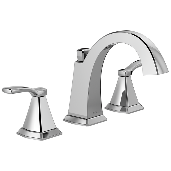 Two Handle Widespread Bathroom Faucet 35768lf Delta Faucet
