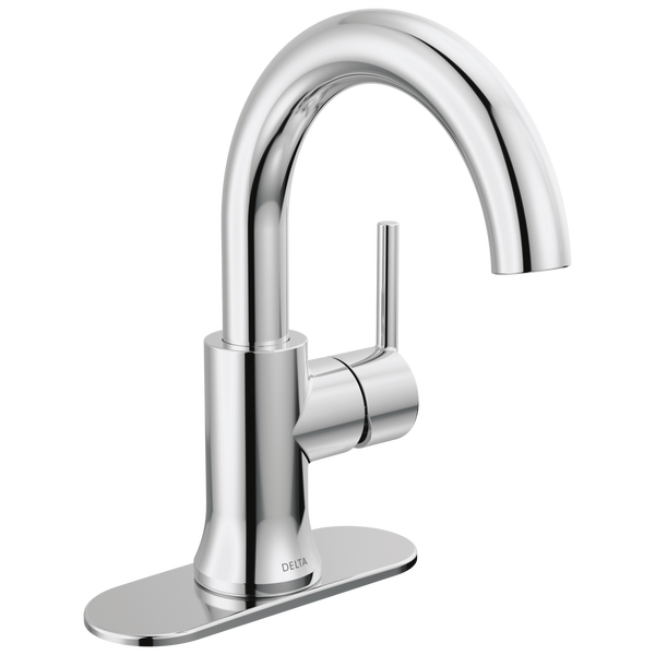 Escutcheon & Gasket - 3 Hole - 1H Bathroom in Chrome RP72991 