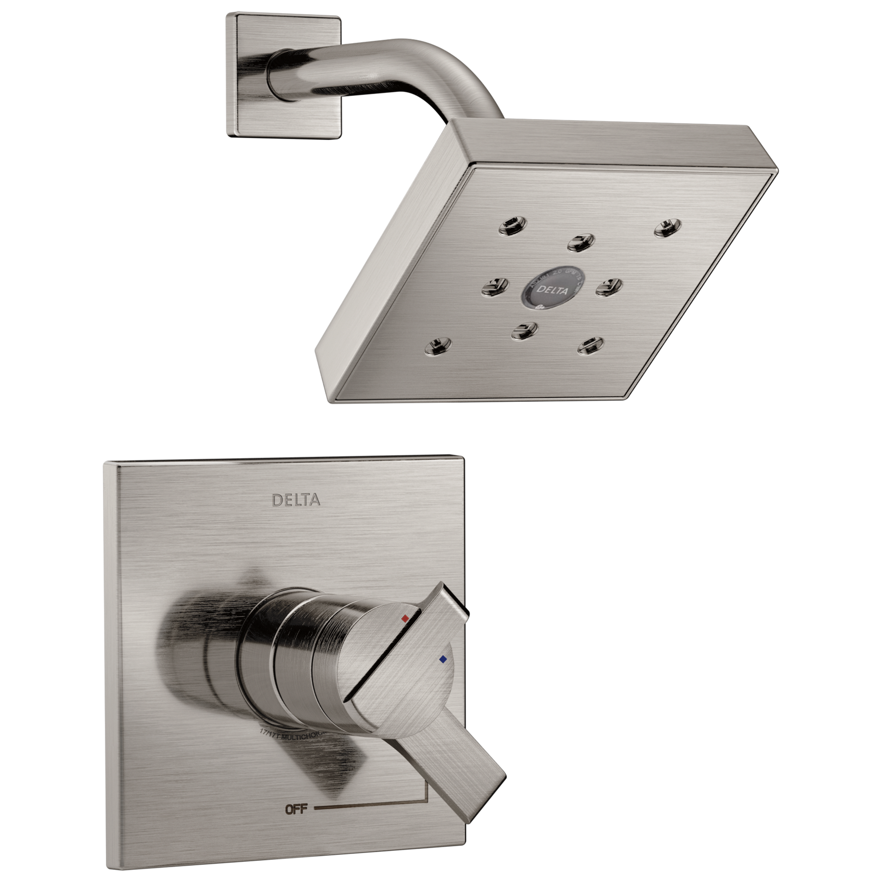 Monitor® 17 Series H2Okinetic® Shower Trim in Stainless T17267-SS 