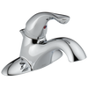 Single Handle Centerset Bathroom Faucet in Chrome — thumbnail 2