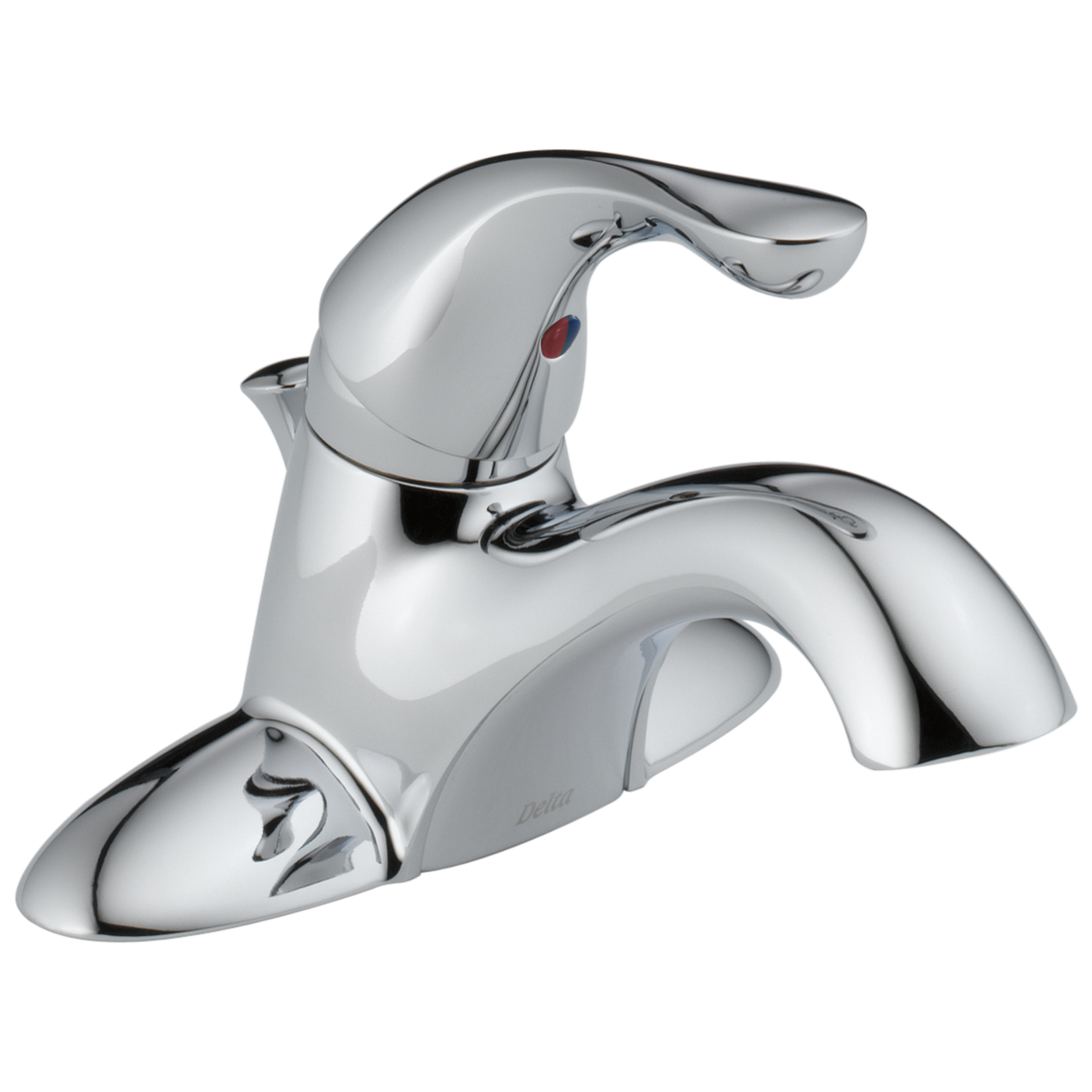 Single Handle Centerset Bathroom Faucet in Chrome — image 1