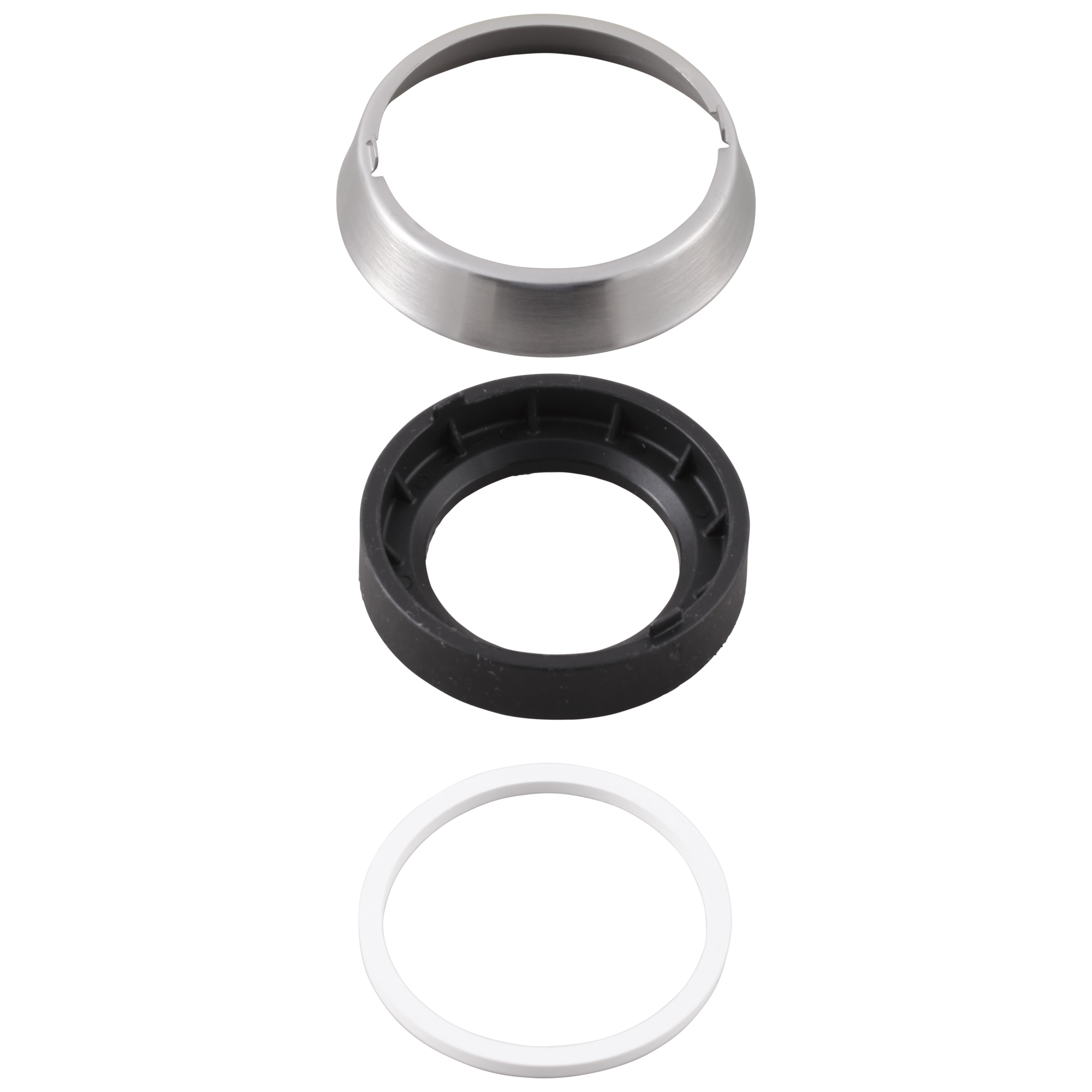 Delta Faucet Talbotte Trim Ring, Base & Gasket - Stainless