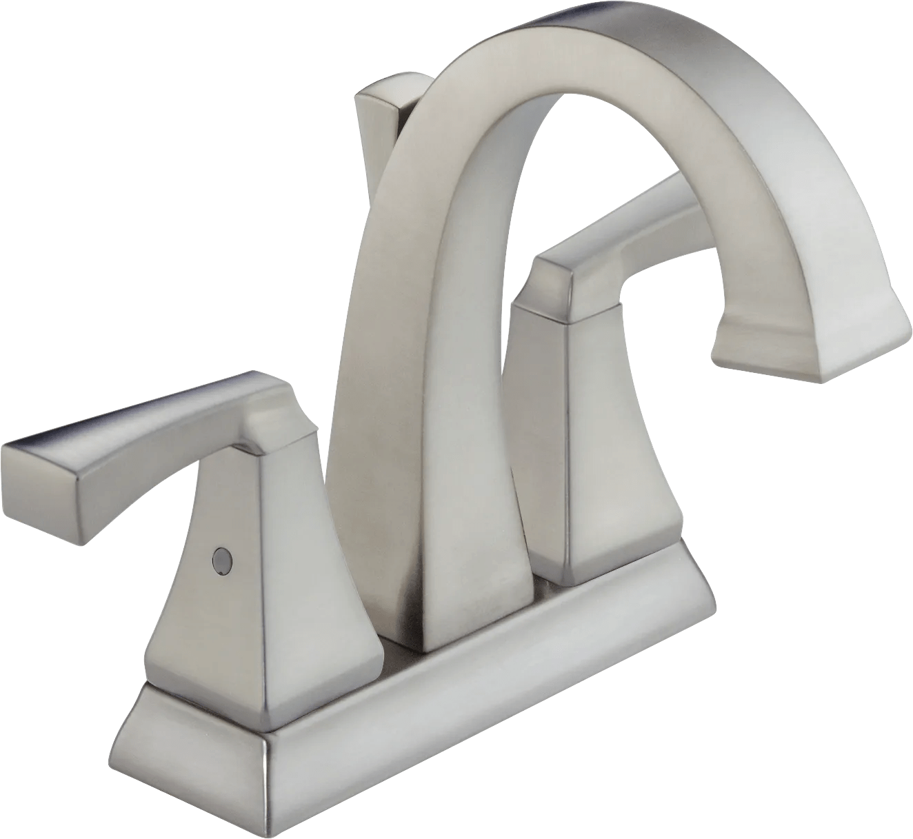 Delta Faucet DrydenE Two Handle Centerset Bathroom Faucet - Stainless