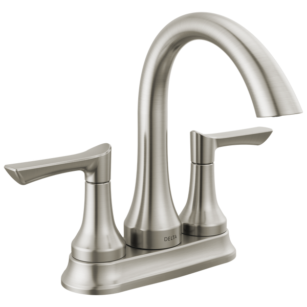 Two Handle Centerset Lavatory Faucet in Spotshield Brushed Nickel