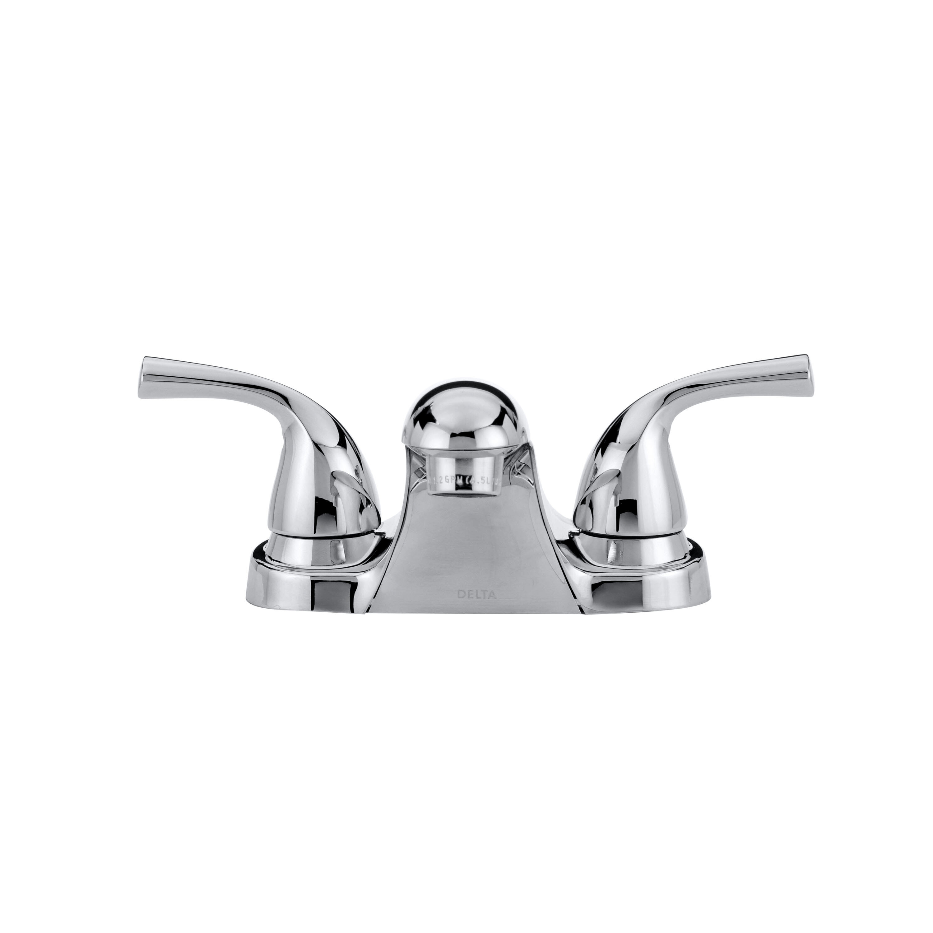 Two Handle Centerset Bathroom Faucet in Chrome B2515LF-PPU-ECO