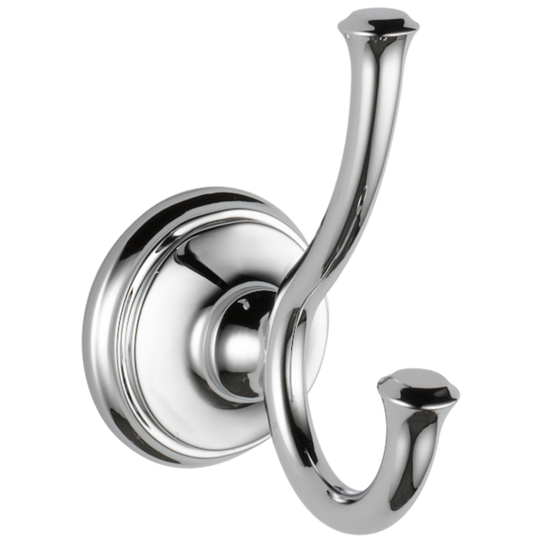 Montana Collection - Double Robe Hook in Chrome by Valsan - M6723CR