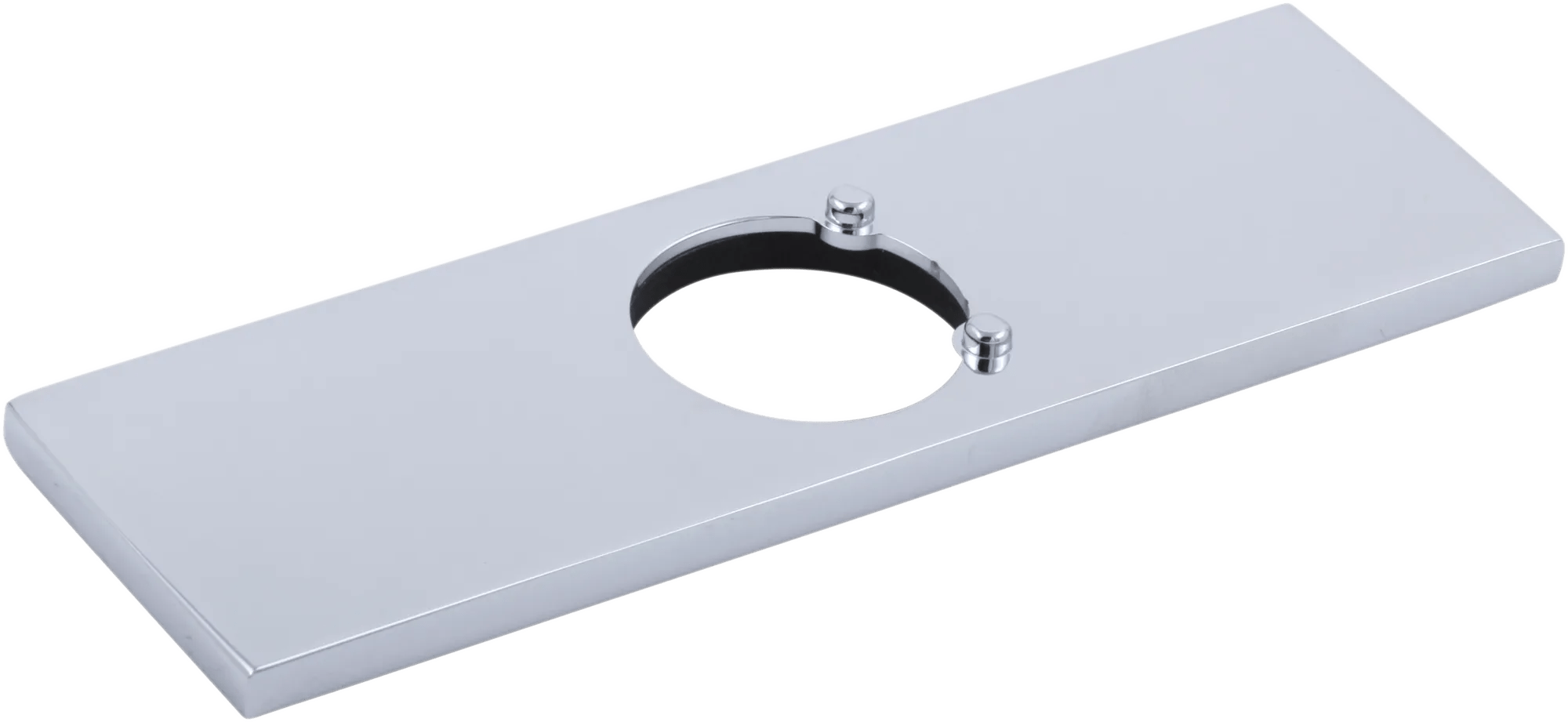 Delta Faucet Vero Escutcheon w/ Gasket  -  3 Hole Bathroom - Chrome