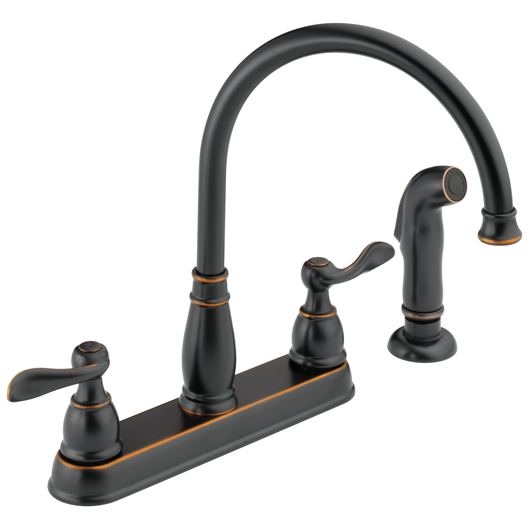 Delta Faucet Windemere Two Handle Kitchen Faucet - Oil Bronze