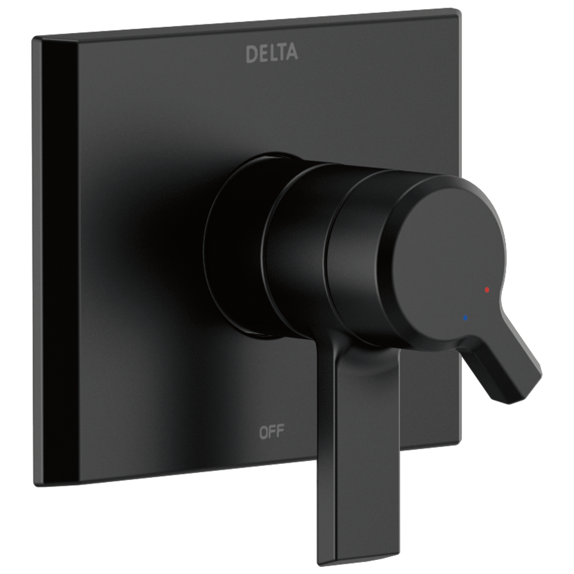 Delta Faucet Pivotale Monitor 17 Series Valve Only Trim - Matte Black