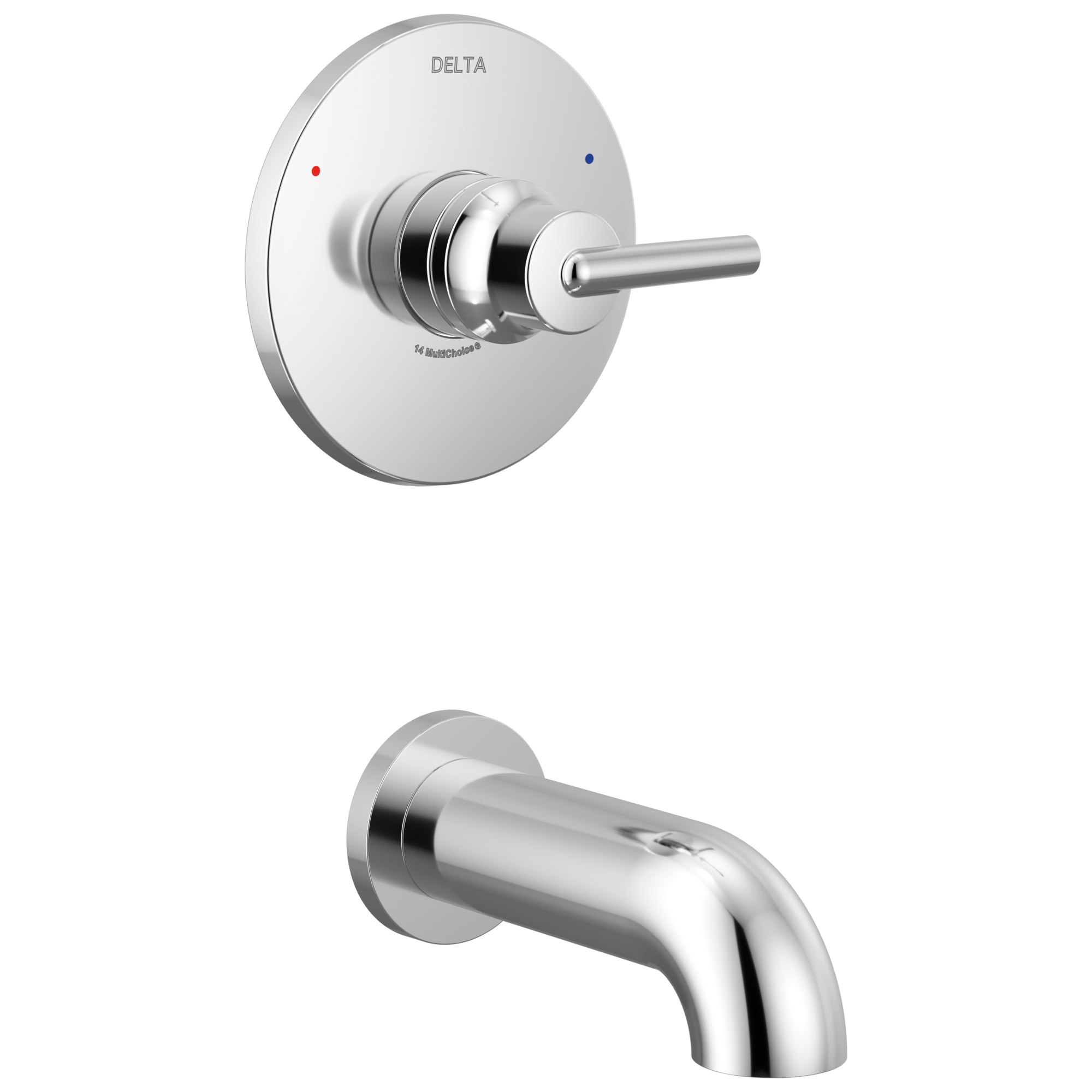 Delta Faucet Trinsic Monitor 14 Series Tub Trim - Chrome
