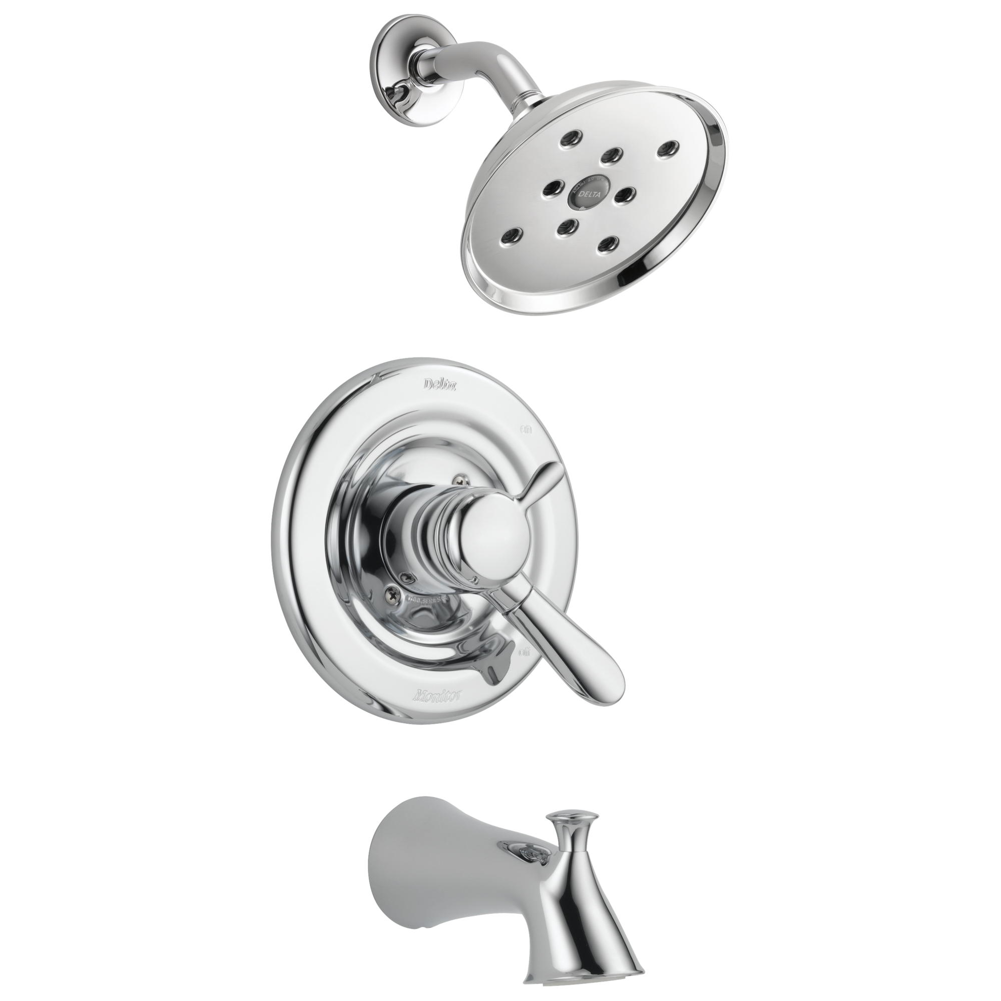 Delta Faucet Lahara Monitor 17 Series H2OKineticTub & Shower Trim - Chrome