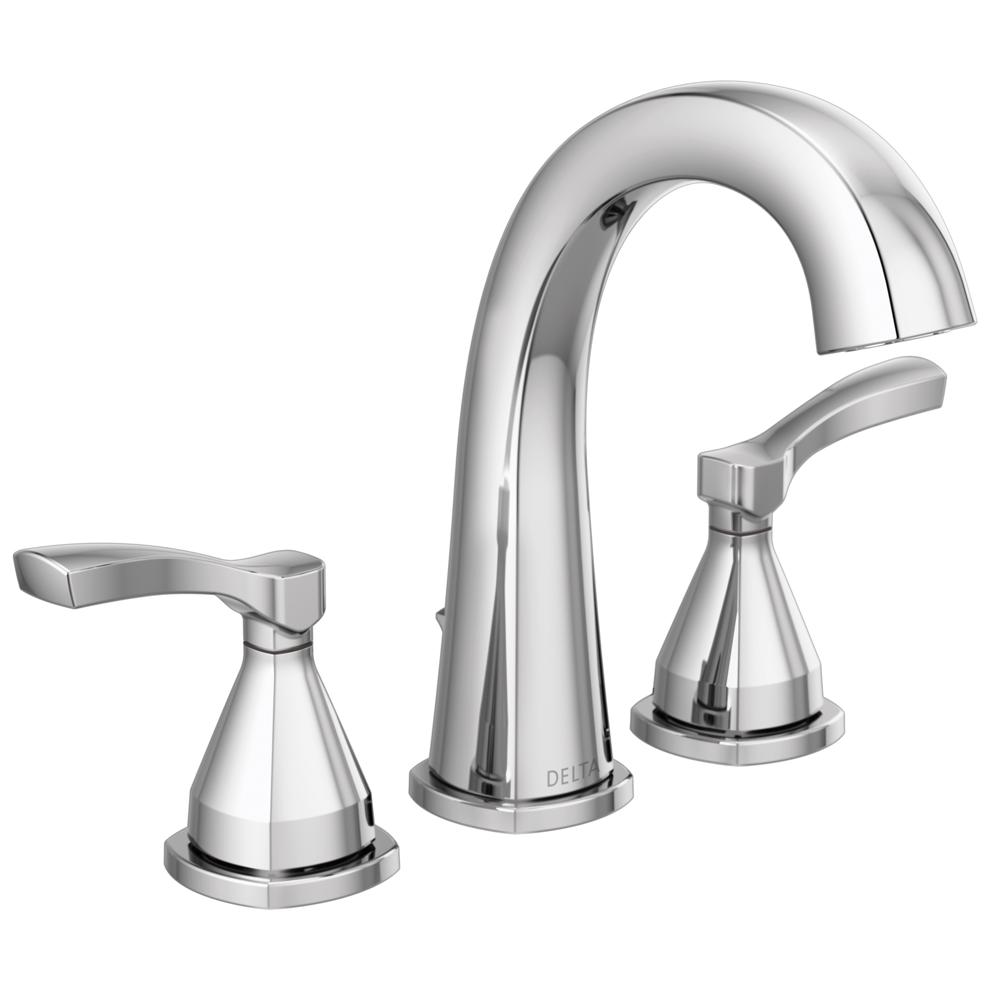 Delta Faucet Stryke Two Handle Widespread Bathroom Faucet - Lumicoat - Chrome