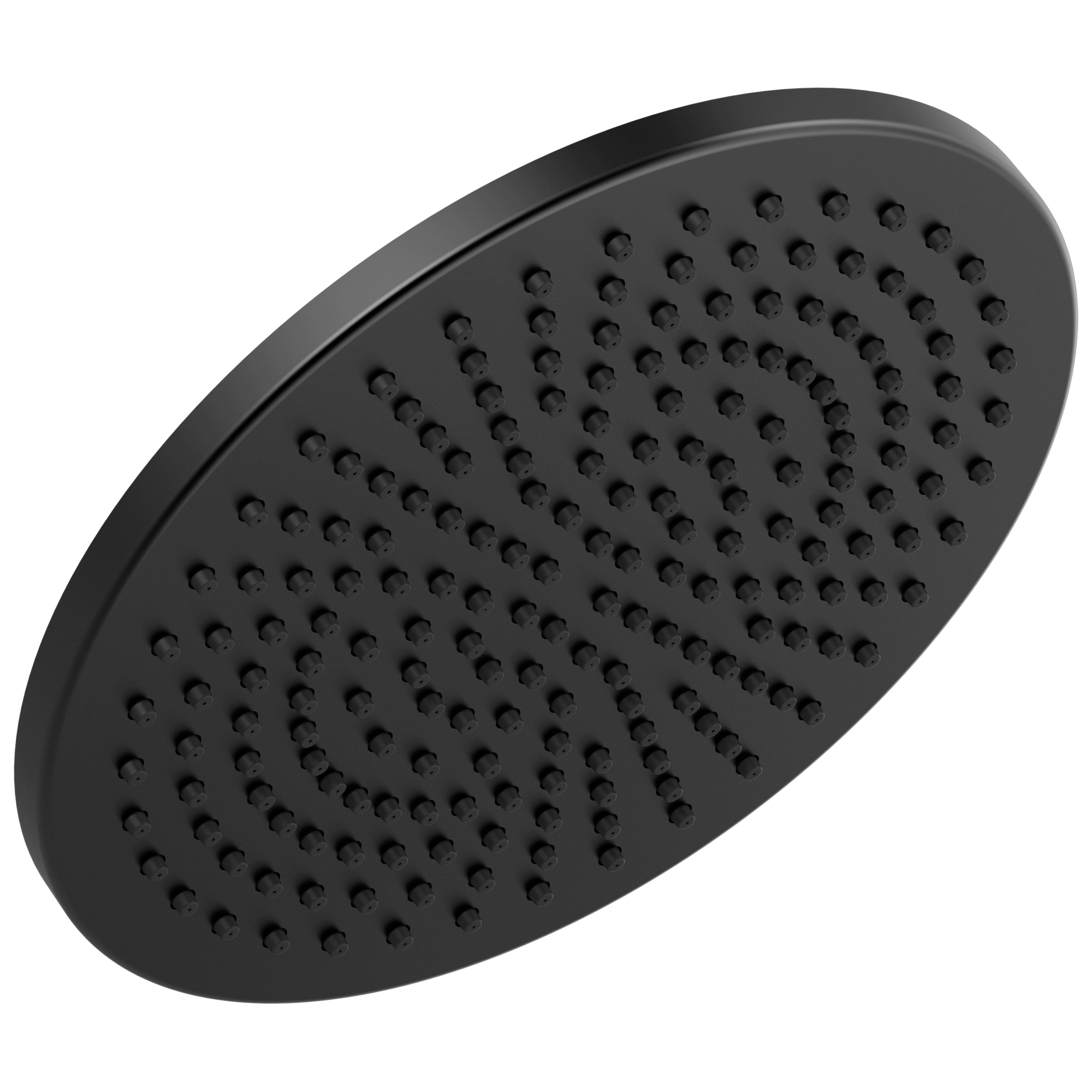 Delta Faucet Universal Showering Components Single-Setting Metal Raincan Shower Head - Matte Black