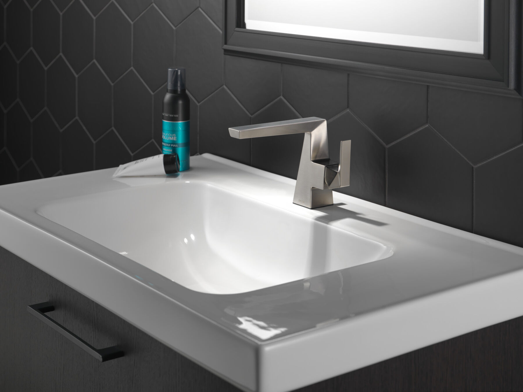 Delta Trillian Bathroom Faucet - Modern Chrome Finish With Water-Saving Design