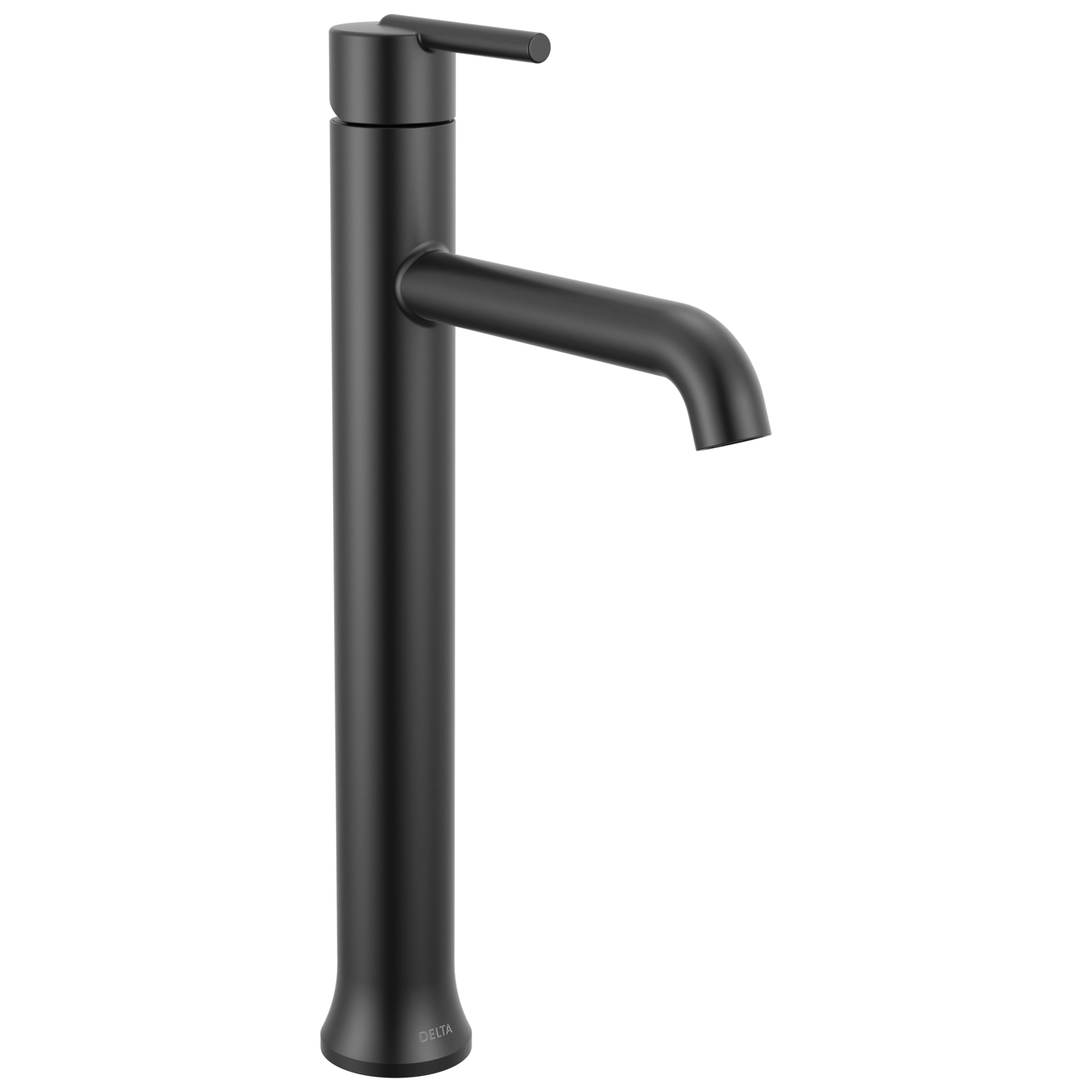 Single Handle Vessel Bathroom Faucet in Matte Black 759-BL-DST