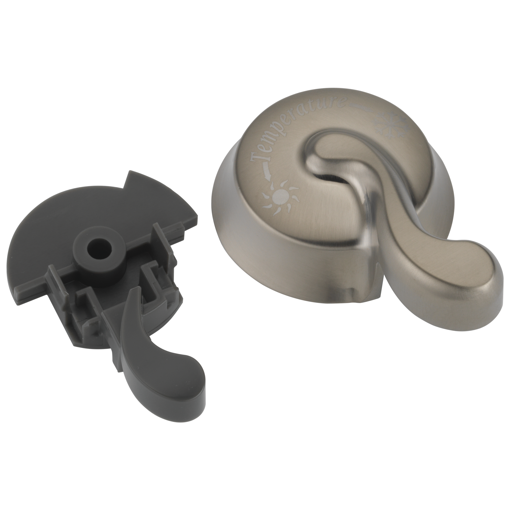 Delta Faucet Vessona Temperature Knob & Cover - T17 Series - Stainless