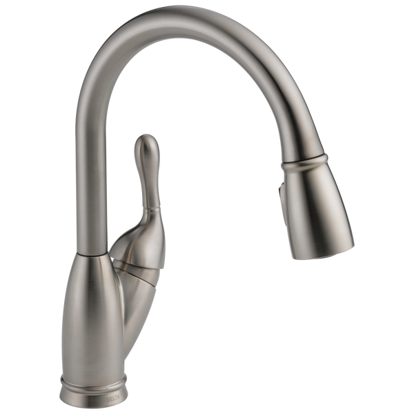 Pull Down Kitchen Faucet with High Flow Filtration System in Stainless