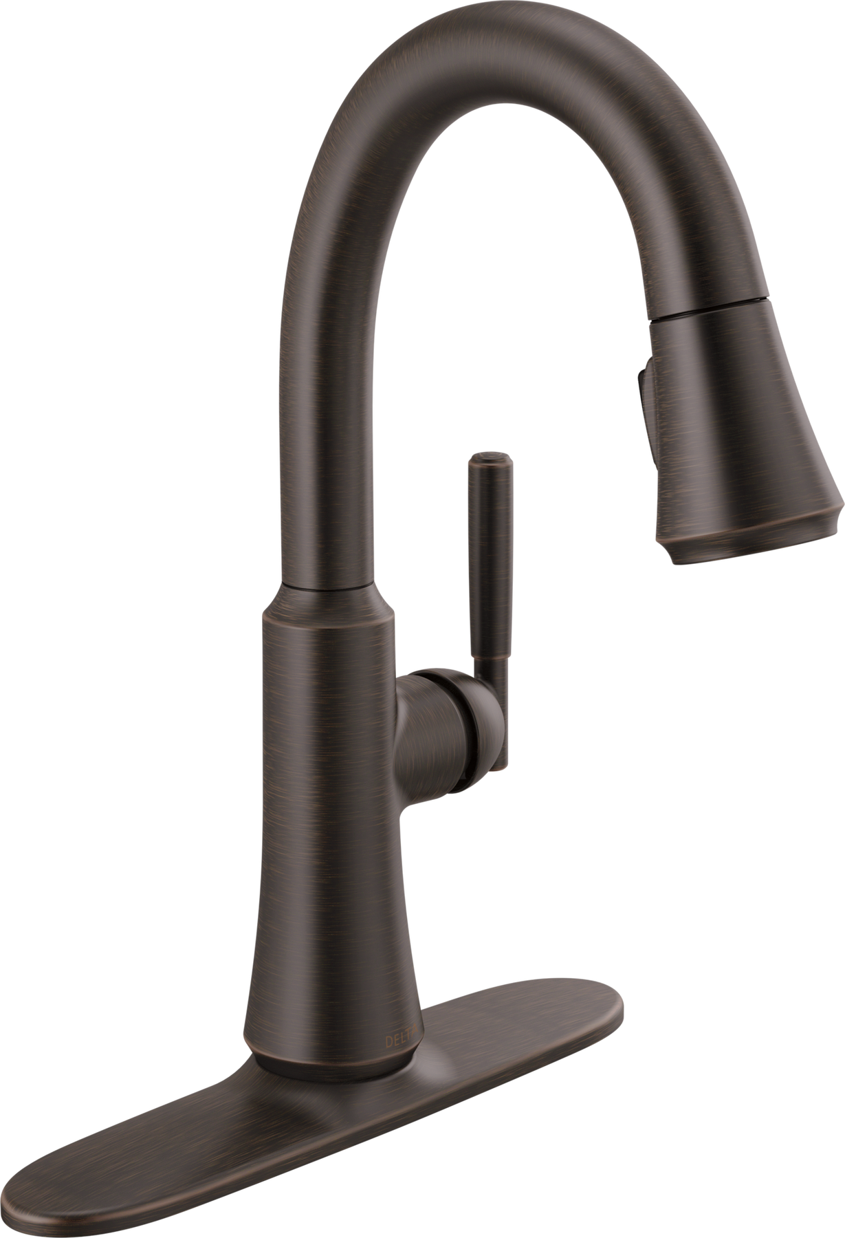 Single Handle Pull-Down Bar/Prep Faucet in Venetian Bronze 9979-RB