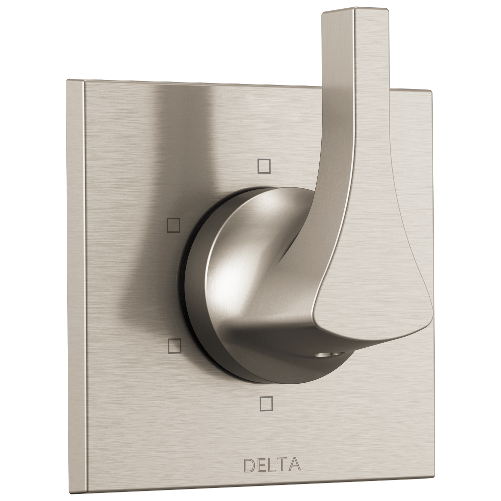 Delta Faucet Zura 6-Setting 3-Port Diverter Trim - Stainless