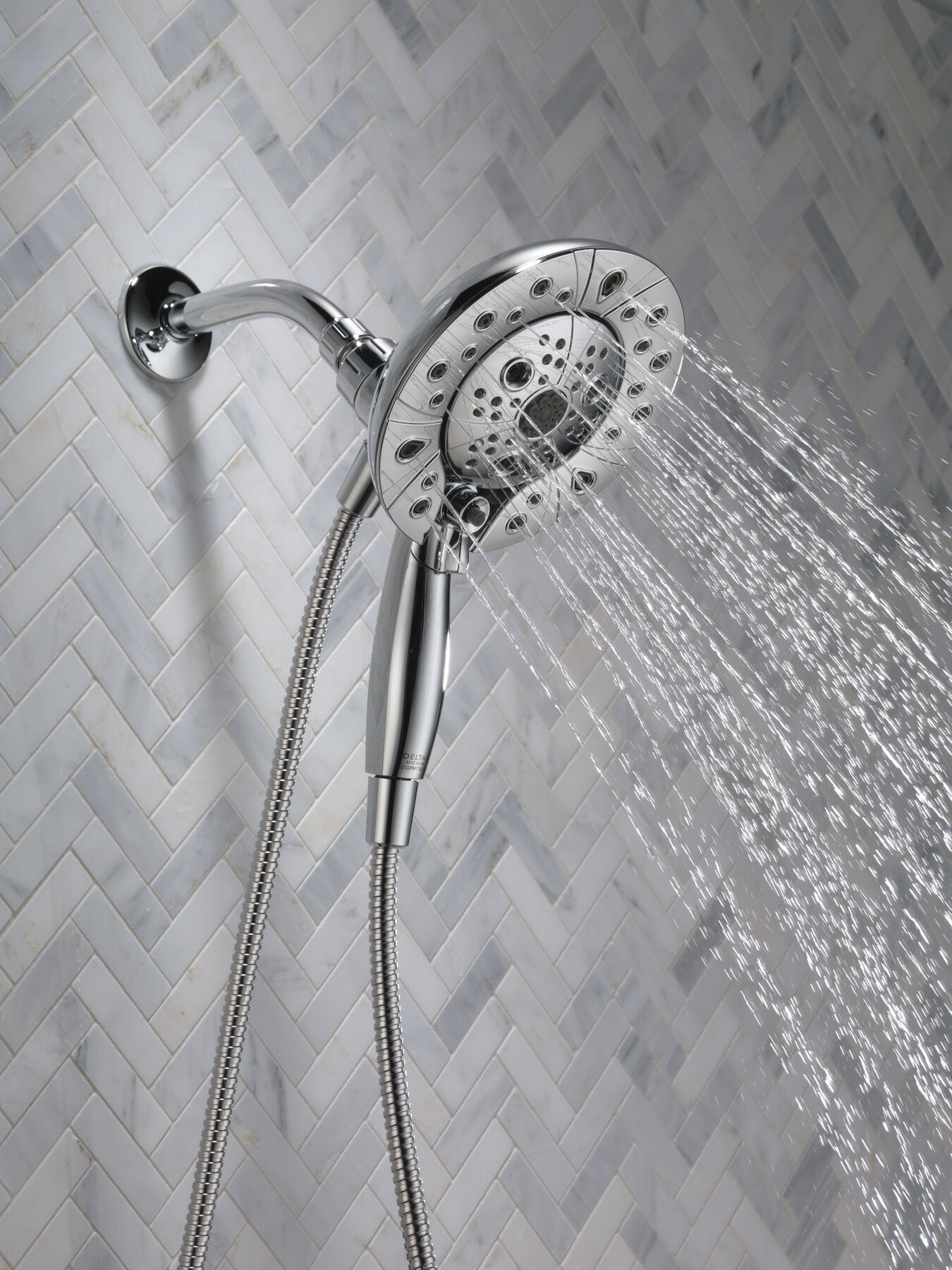 H2Okinetic&reg; In2ition&reg; 5-Setting Two-in-One Shower