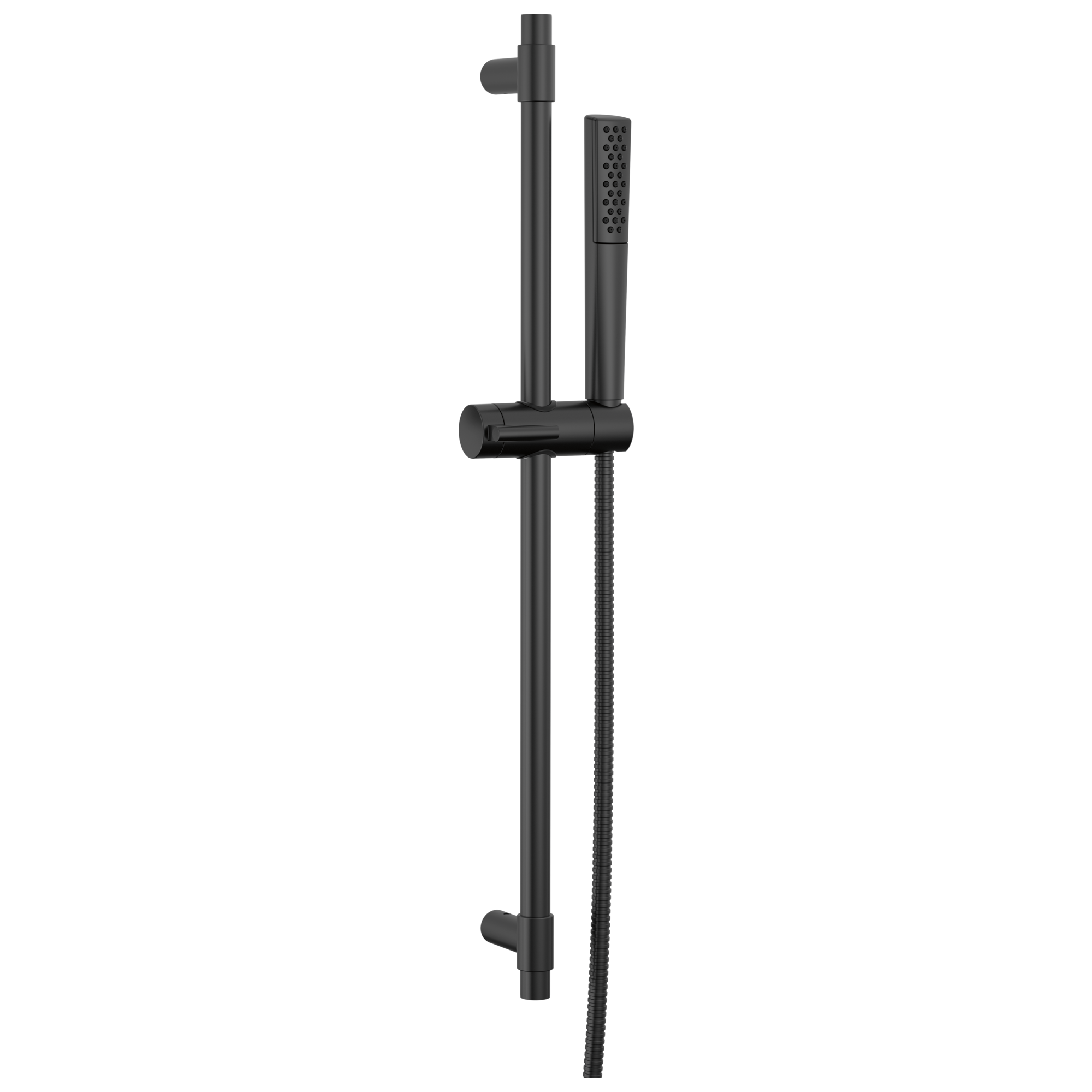 Delta Faucet Universal Showering Components Premium Single-Setting Slide Bar Hand Shower - Matte Black