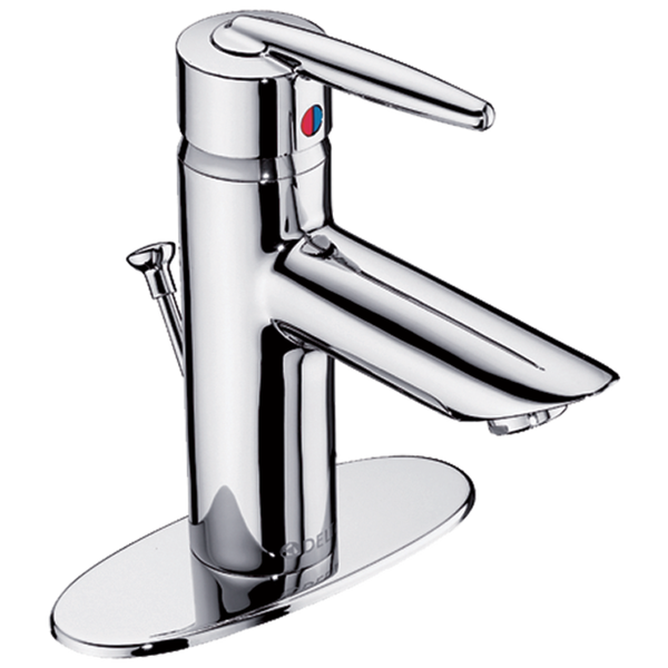 Single Hole Bathroom - Joystick Handle - 4" Plate Includes Pop-Up ...