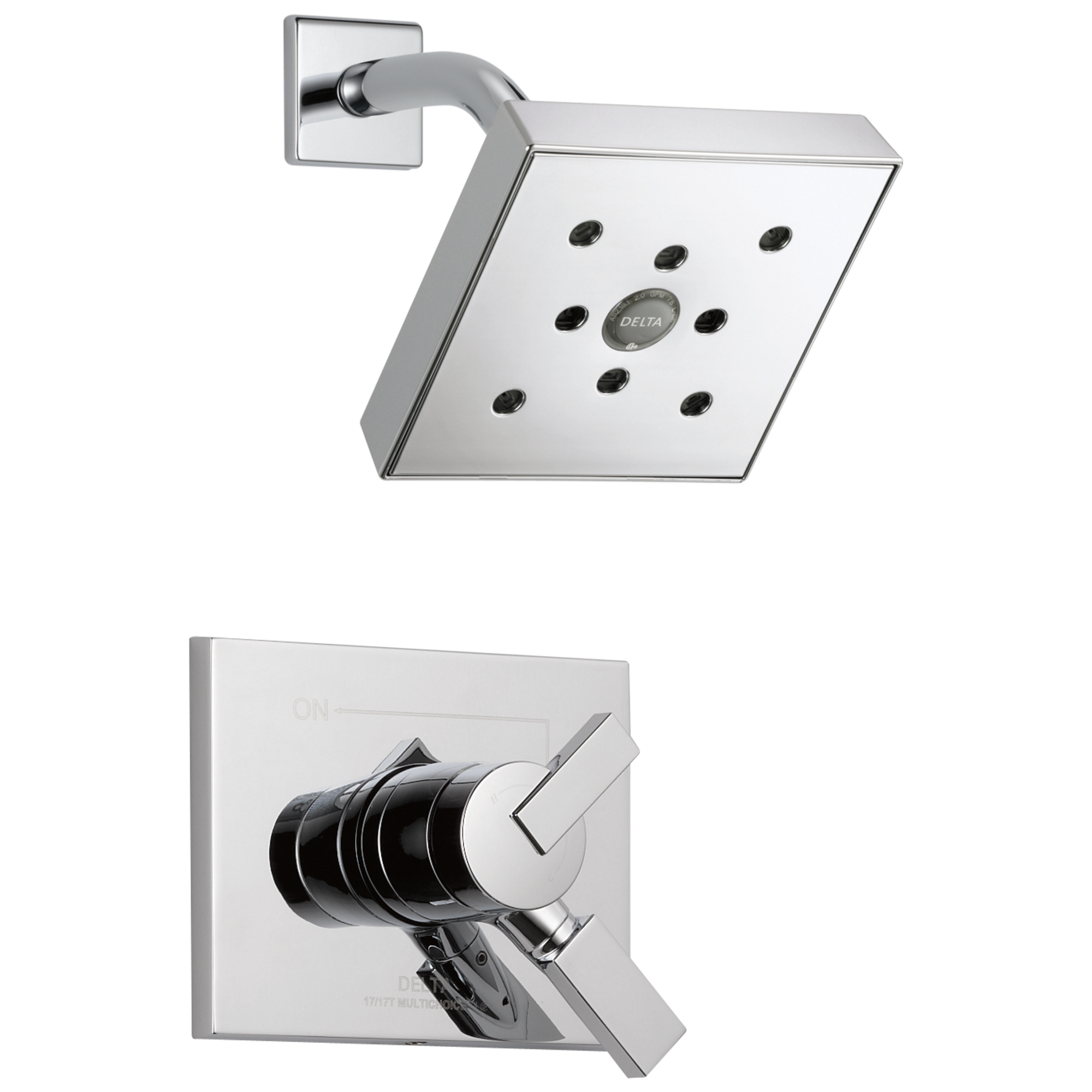 Delta Faucet Vero Monitor 17 Series H2OKineticShower Trim - Chrome