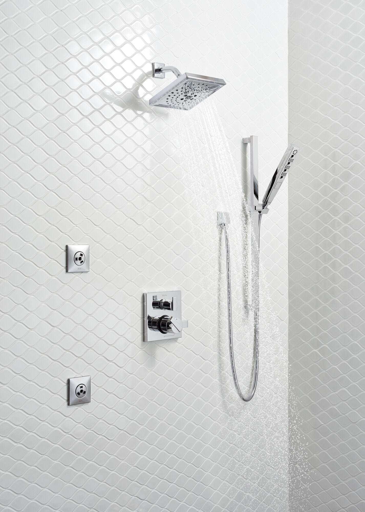 Square Wall Elbow for Hand Shower in Chrome 50570 | Delta Faucet
